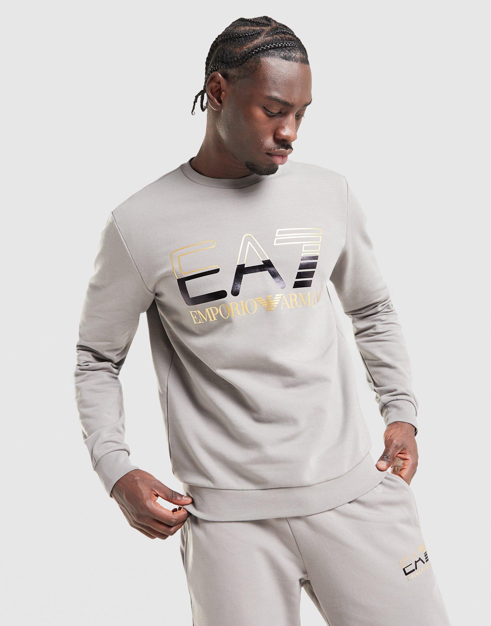 EA7 Emporio Armani Large Logo Crew Tracksuit