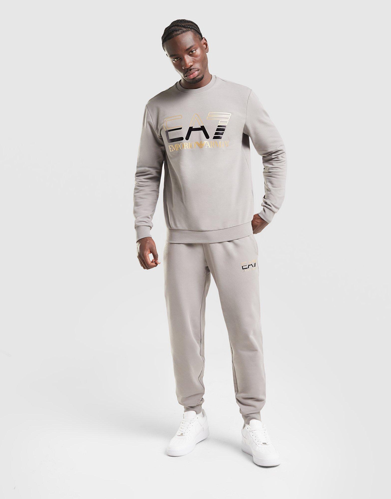 EA7 Emporio Armani Large Logo Crew Tracksuit