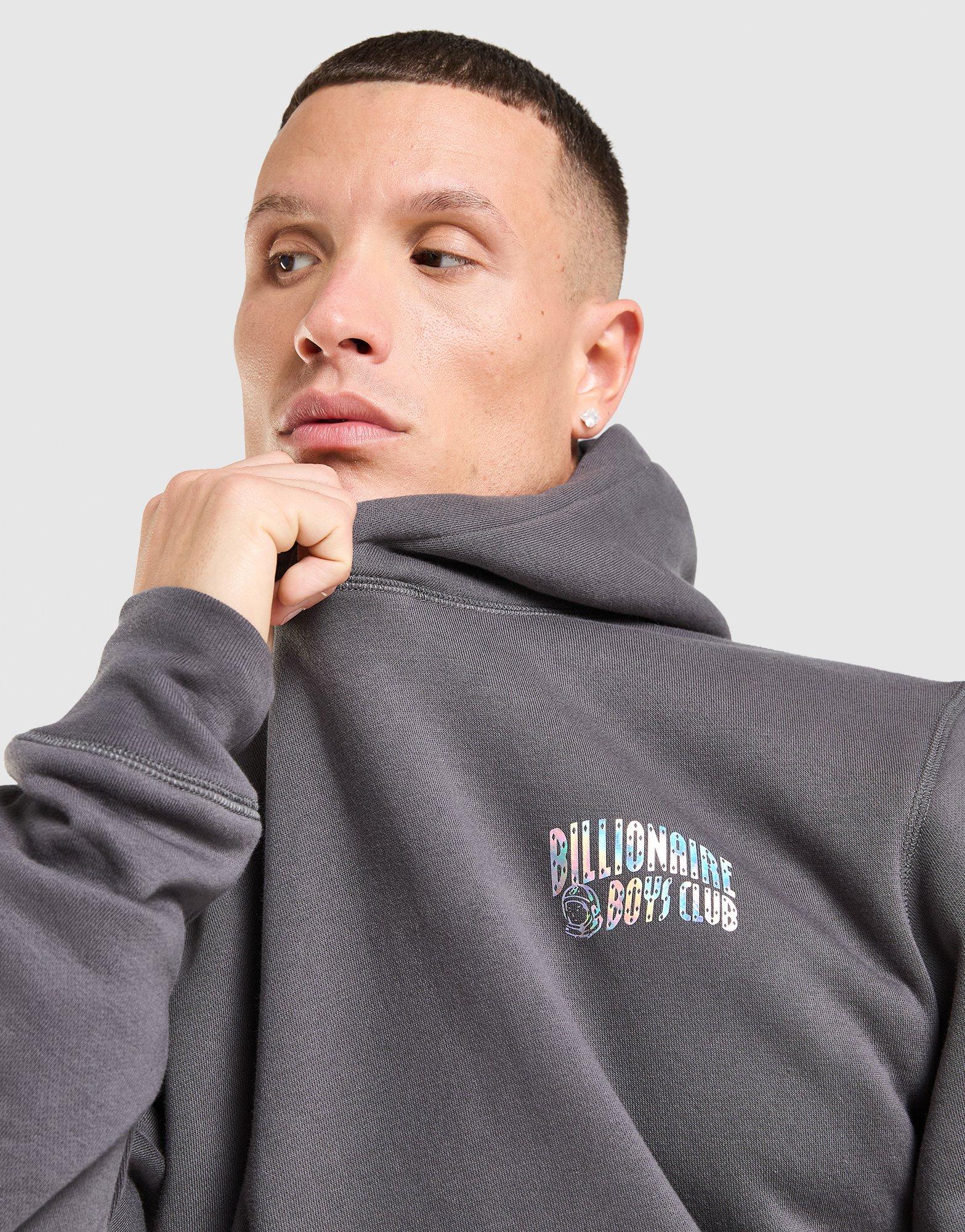 Billionaire Boys Club Metallic Back Grafica Felpa Con Cappuccio