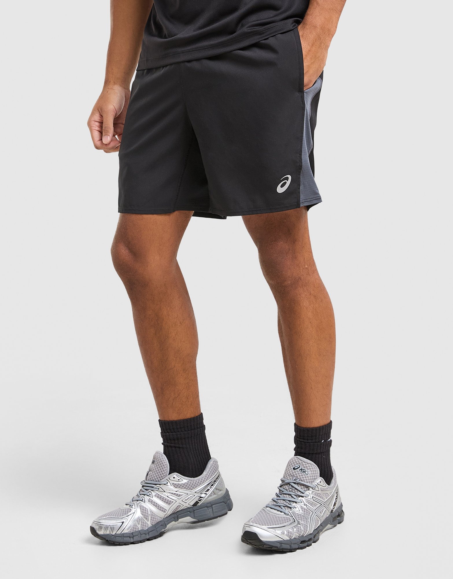 Black ASICS Core Colour Block 7
