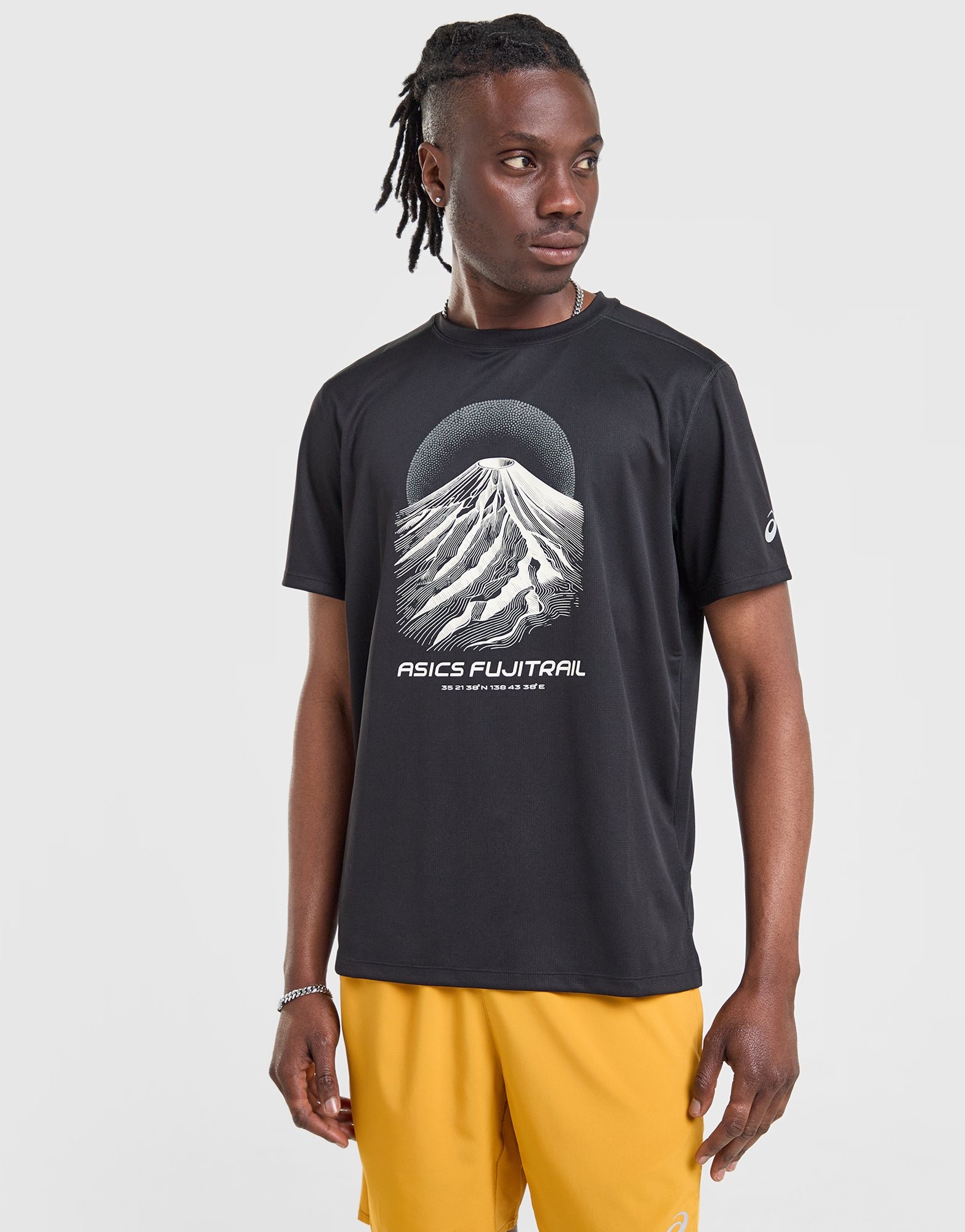 Black ASICS FUJITRAIL T-Shirt - JD Sports Global