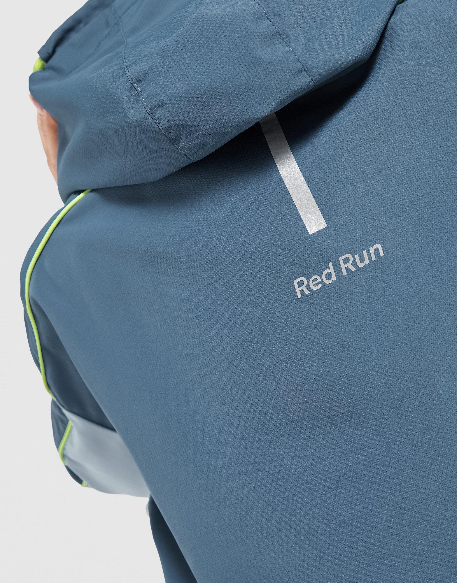 Red Run Activewear Sky Volt Nylon Windbreaker Jacket