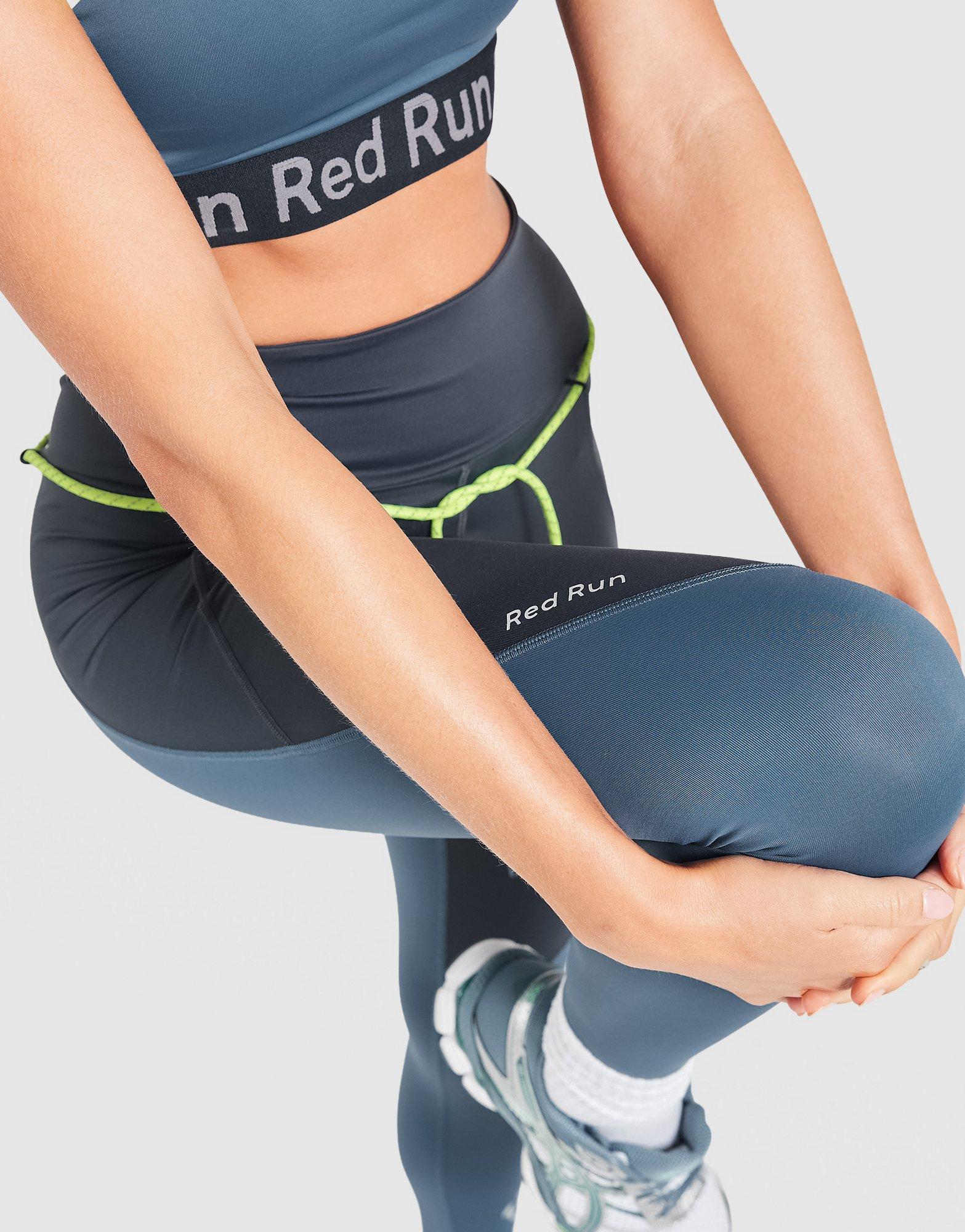 Red Run Activewear Sky Volt Perky Leggings