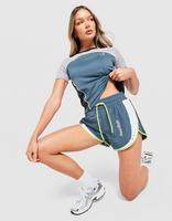 Red Run Activewear Pantaloncino Da Corsa Colour Block Sky Volt