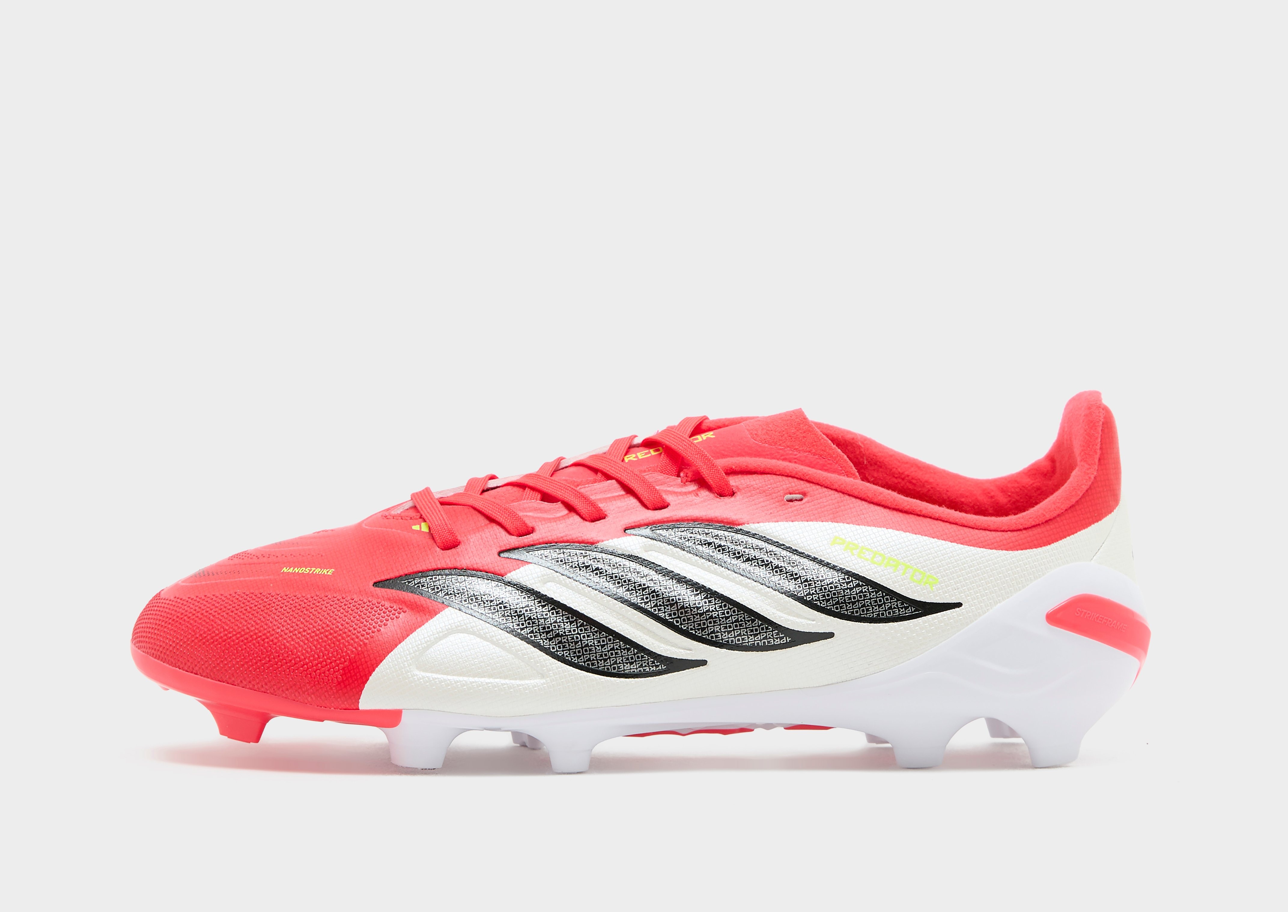 Rød adidas Predator League Laceless FG Junior - JD Sports Danmark