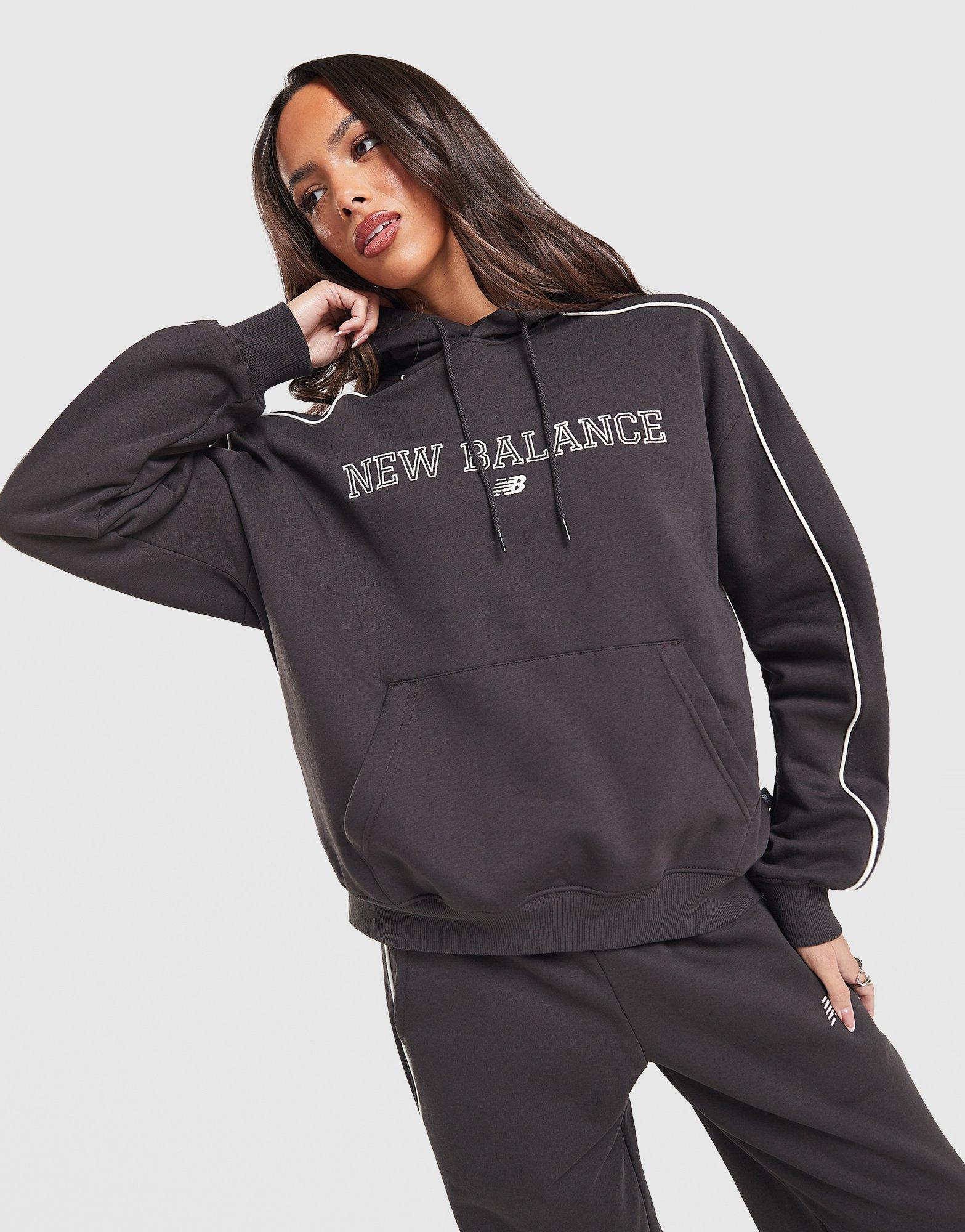 New Balance Felpa con Cappuccio Outline