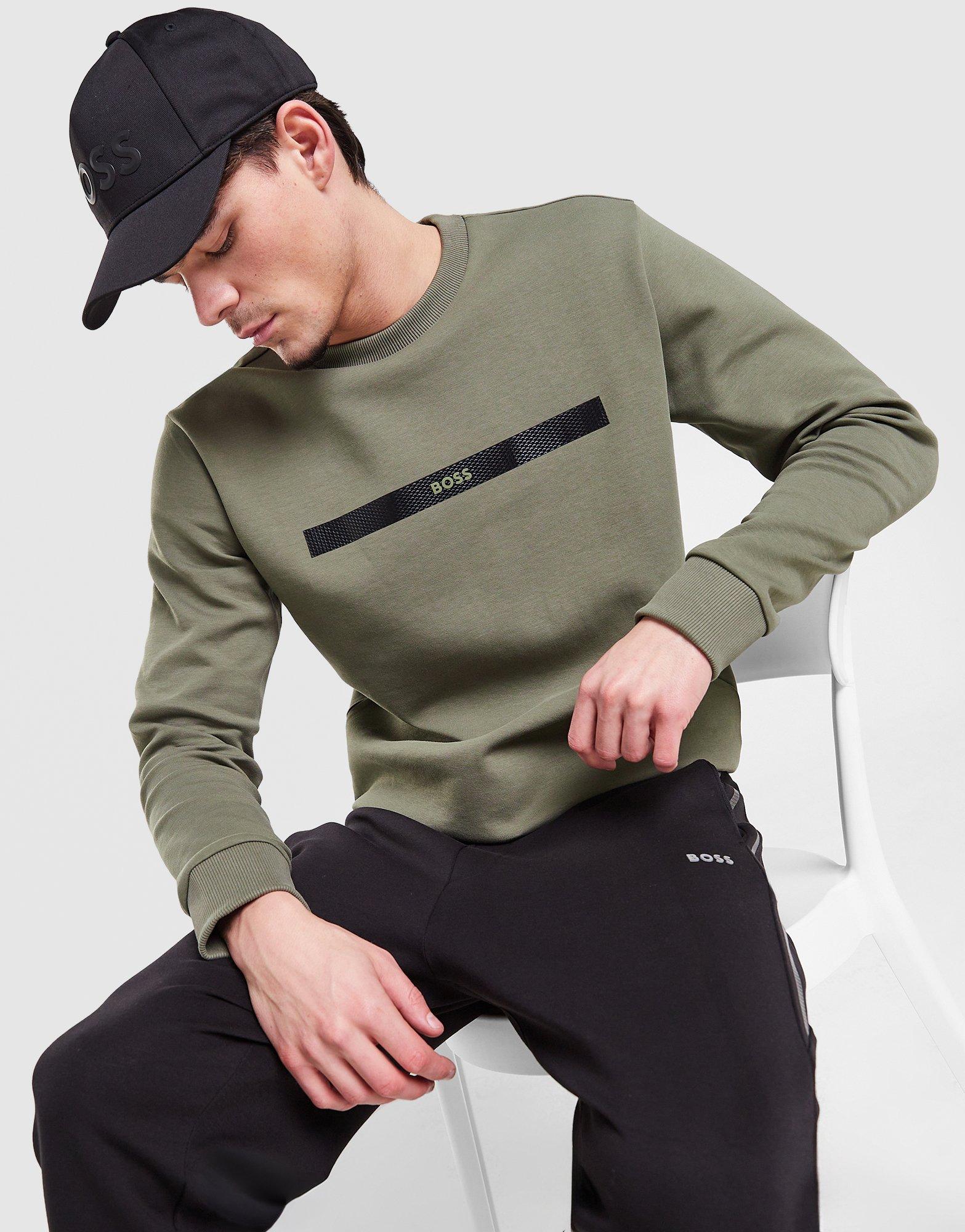BOSS Felpa Girocollo Salbo
