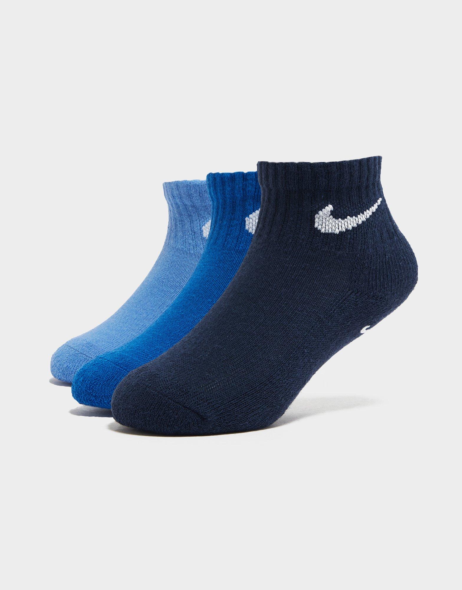 Nike Set da 3 Calze Antiscivolo Swoosh Neonato