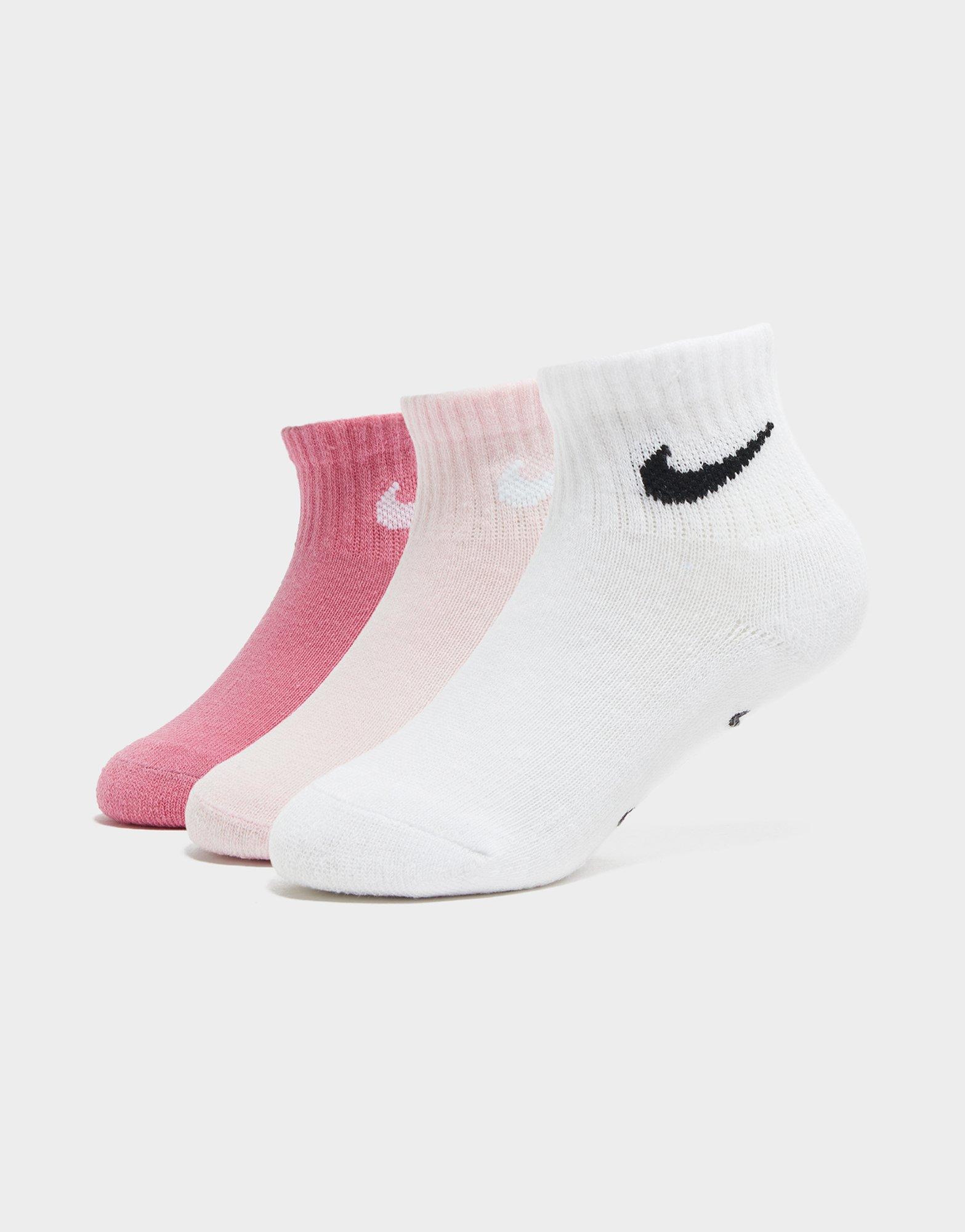 Nike Set da 3 Calze Antiscivolo Swoosh Neonato