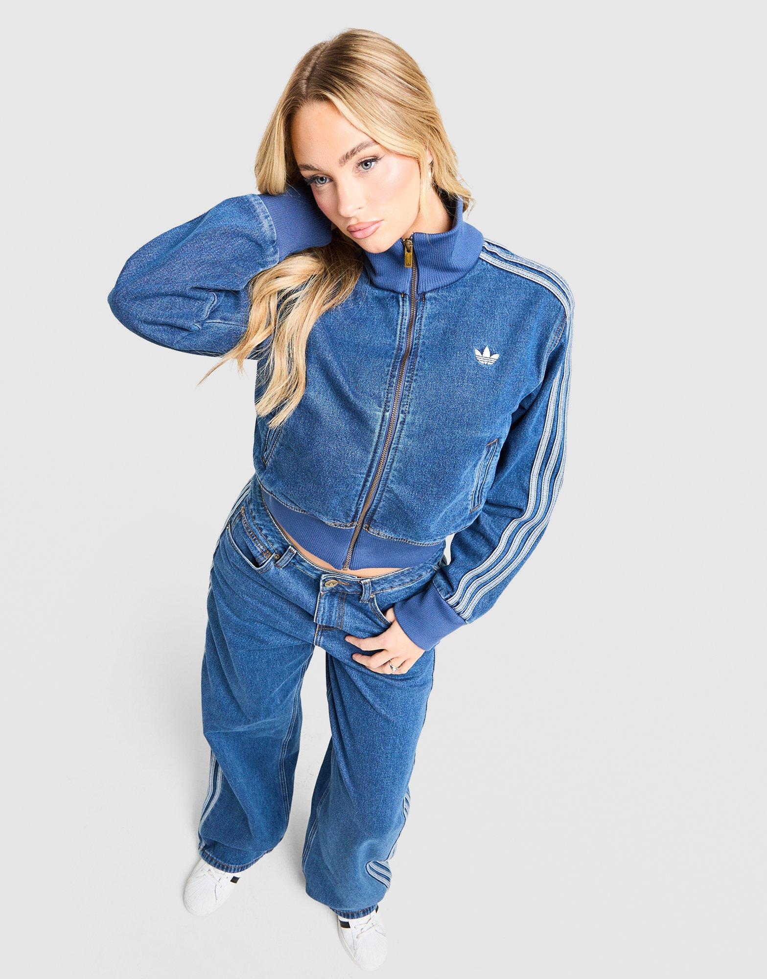 adidas Originals Denim Firebird Track Top