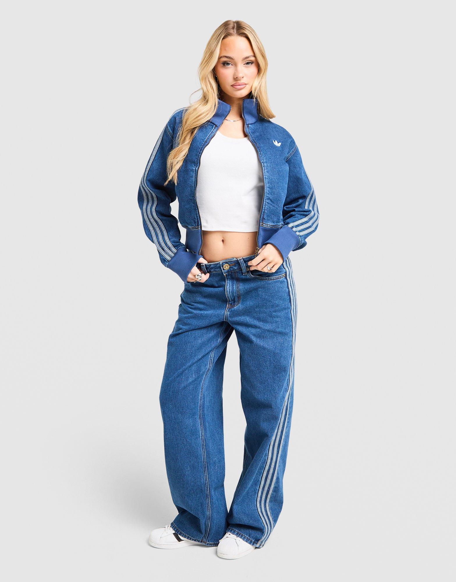 adidas Originals Denim Firebird Track Top
