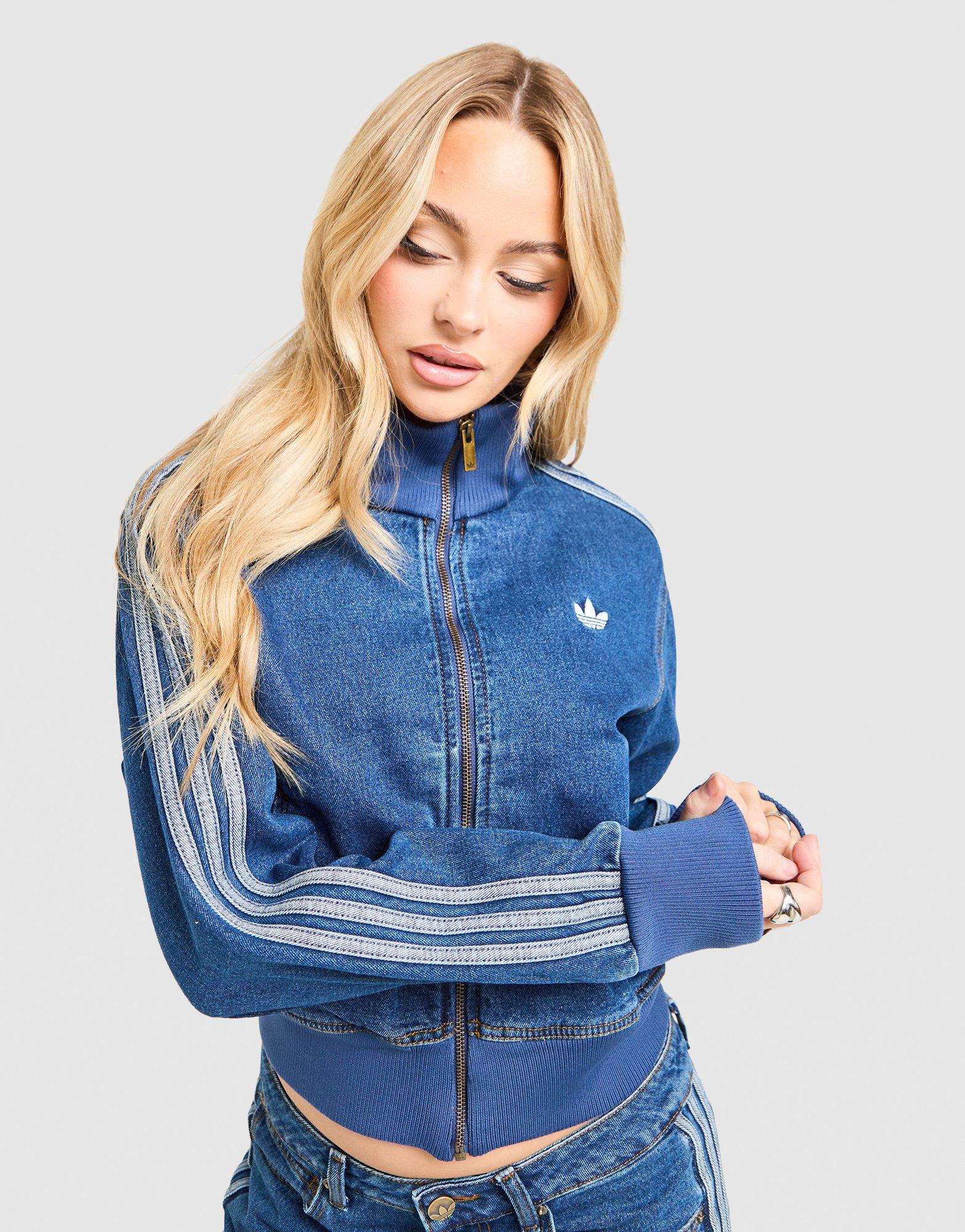 adidas Originals Giacca Track Denim Firebird