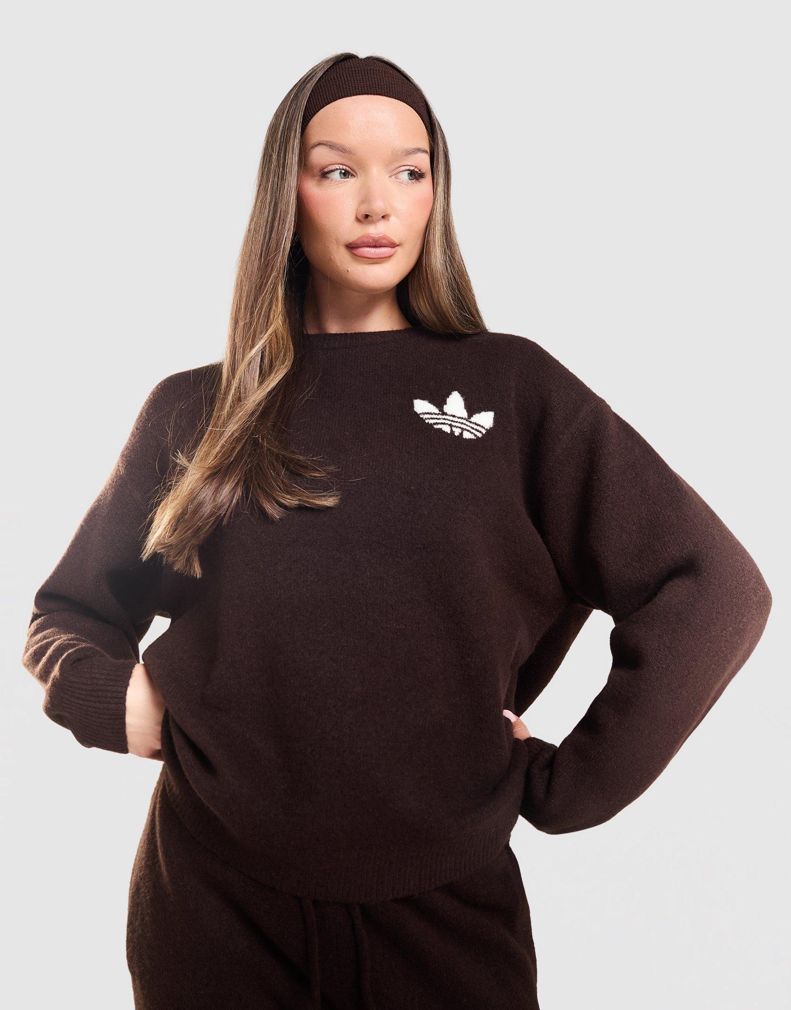 adidas Originals Trefoil Knit Crew Sweatshirt