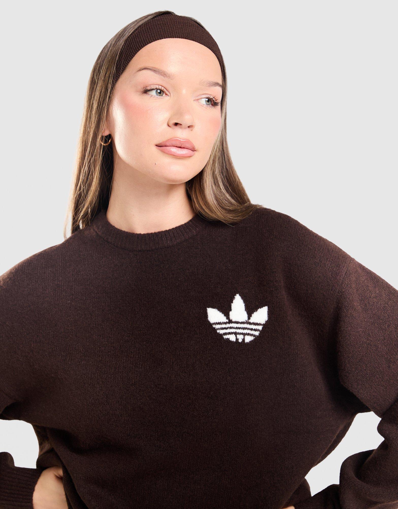 adidas Originals Trefoil Knit Crew Sweatshirt