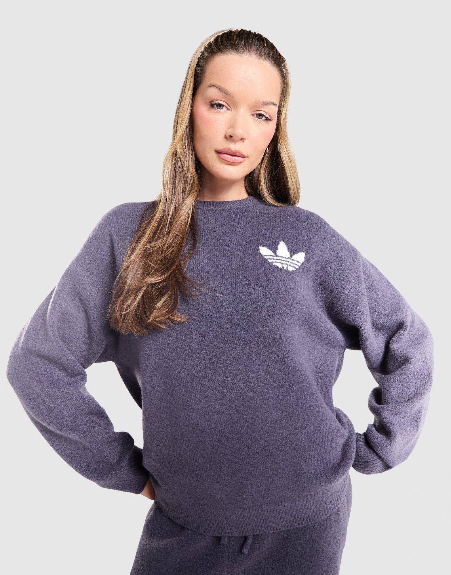adidas Originals Trefoil Knit Crew Sweatshirt