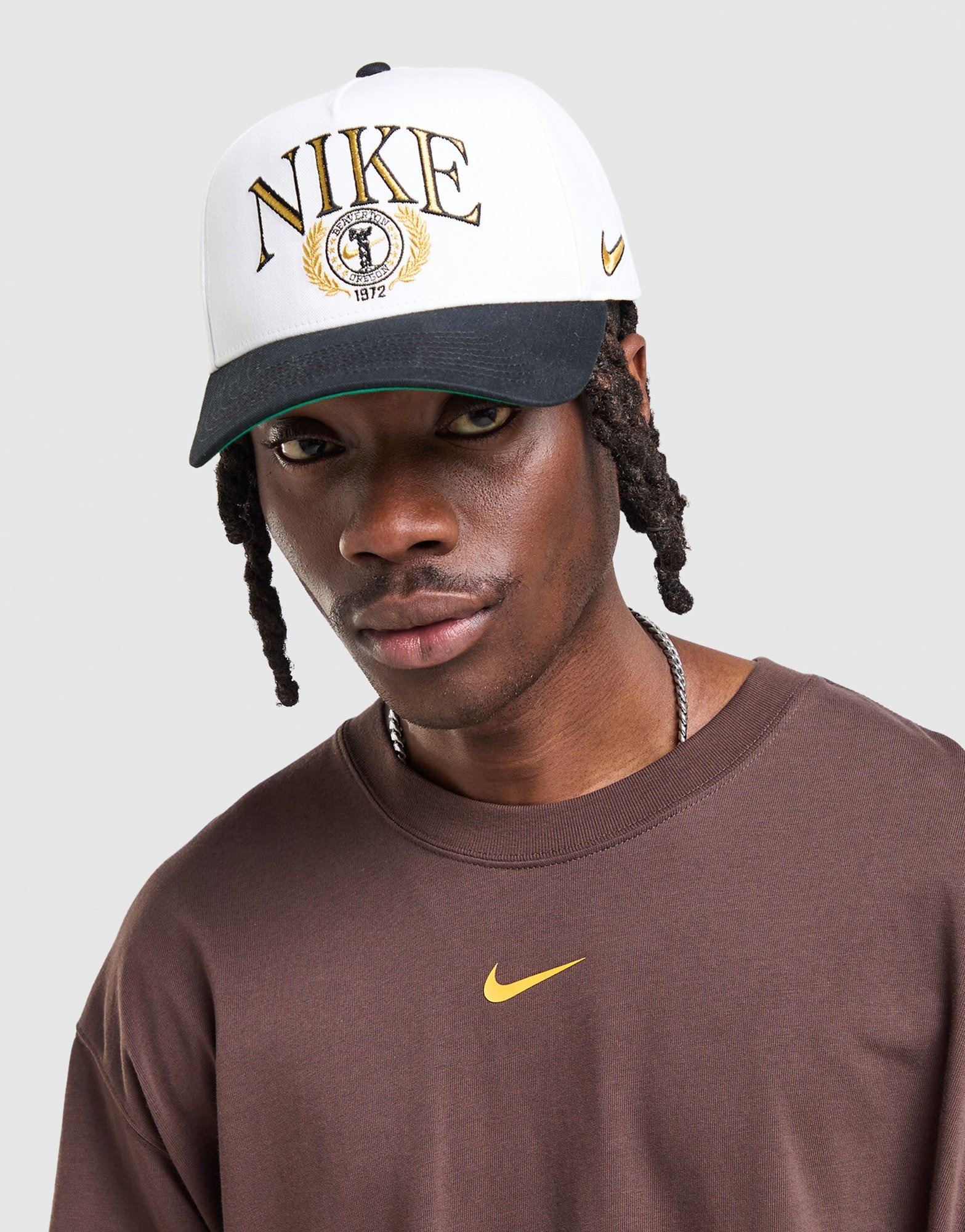 White Nike Rise A-Frame Cap - JD Sports Global