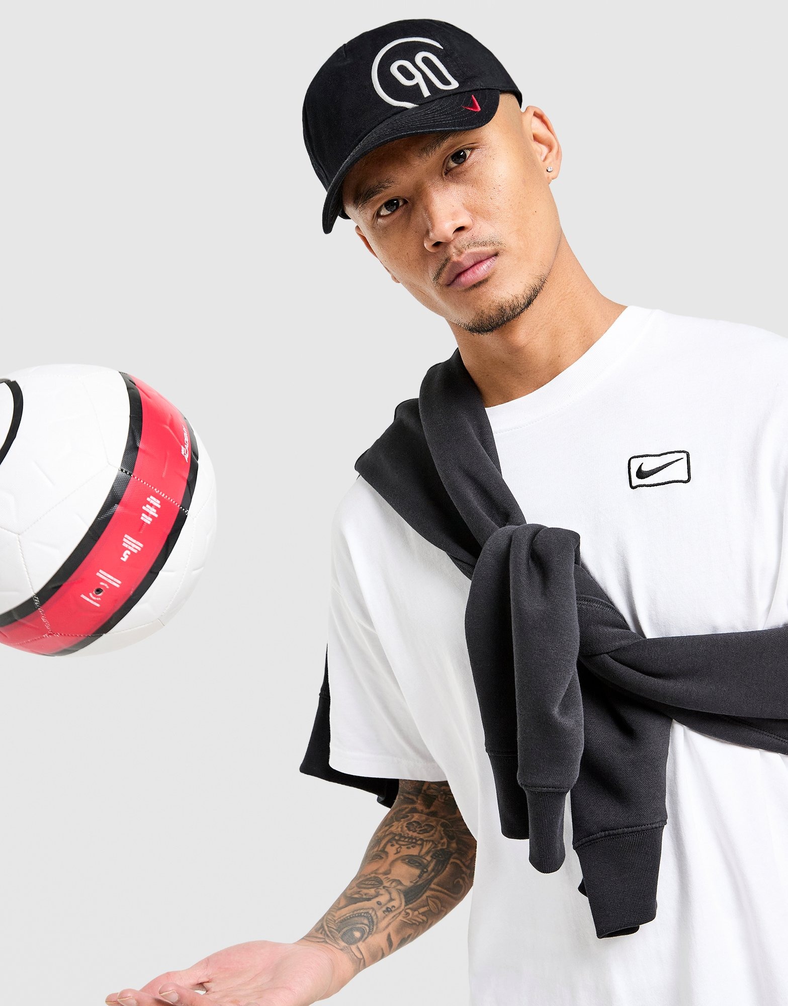 Black Nike T90 Club Cap - JD Sports Global