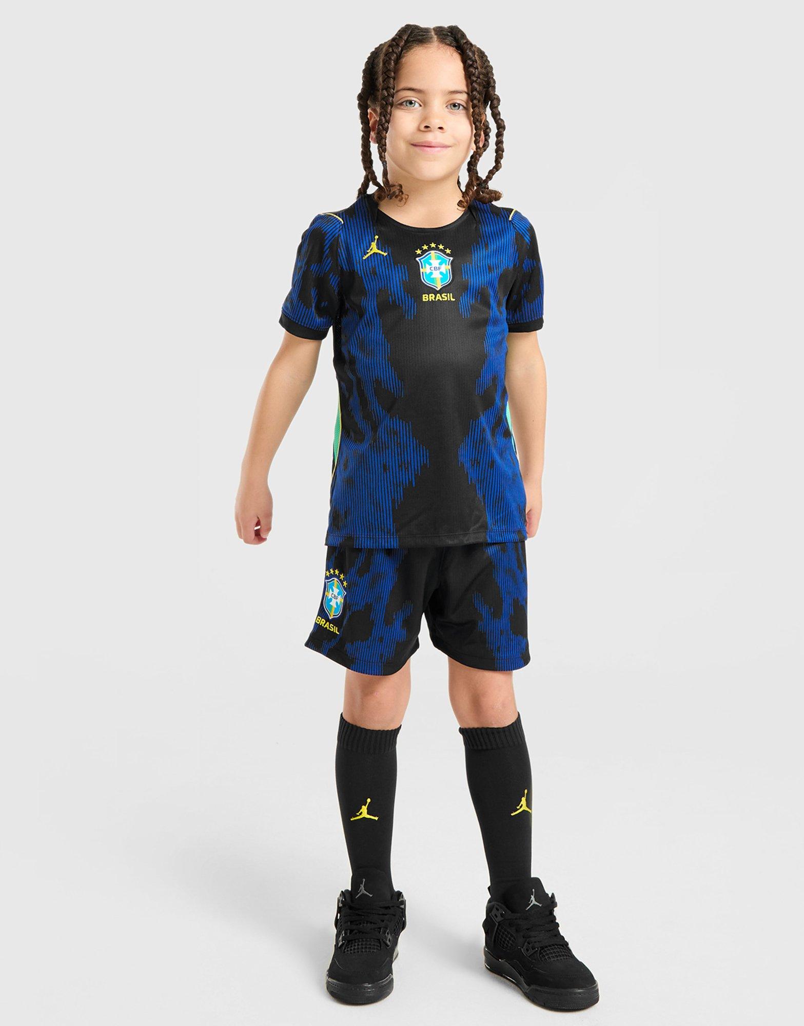 Jordan Brazil 2026 Away Kit Children