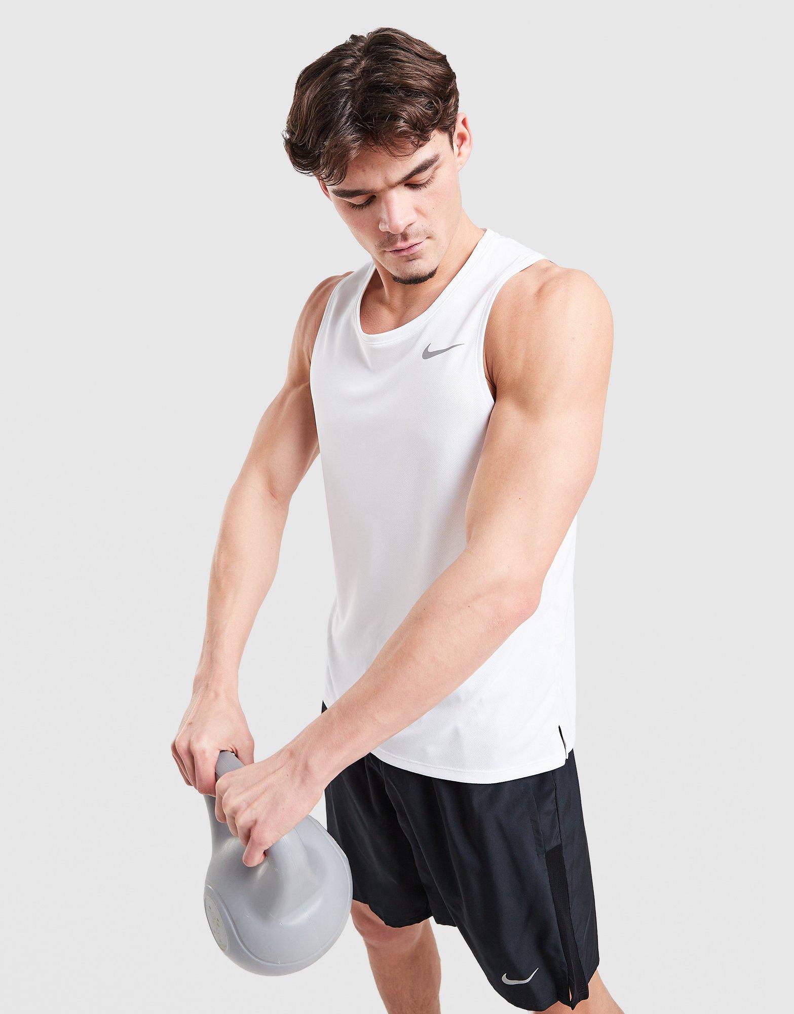 Nike hardlooptanktop met Dri-FIT voor heren Miler