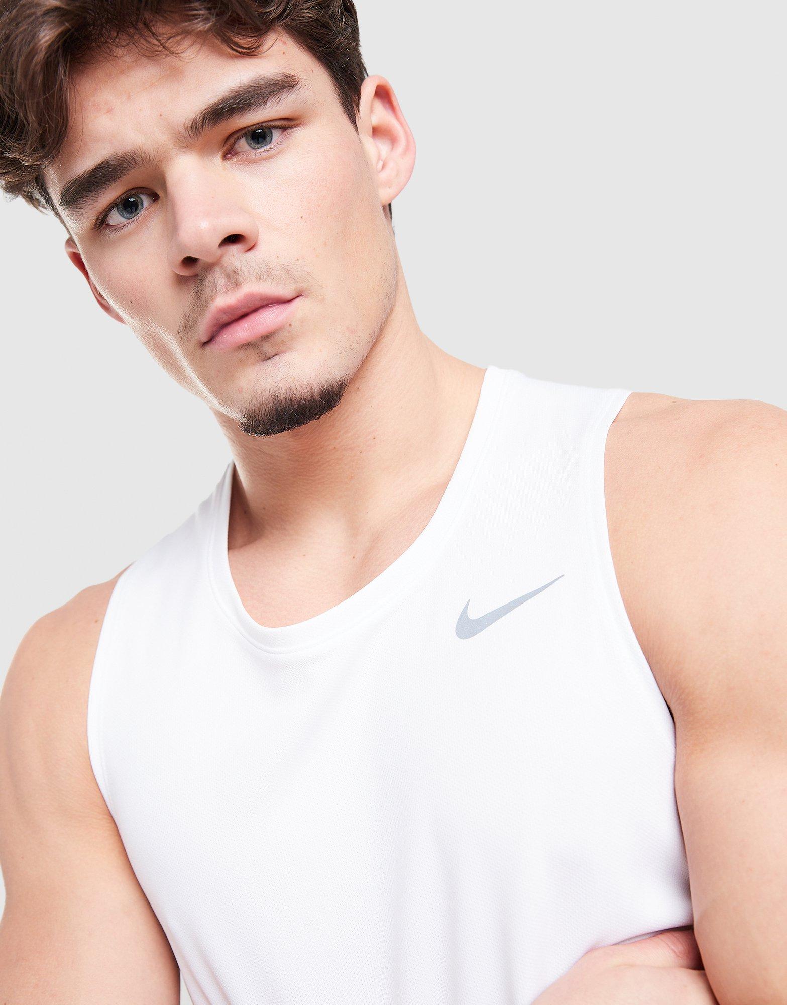 Nike hardlooptanktop met Dri-FIT voor heren Miler