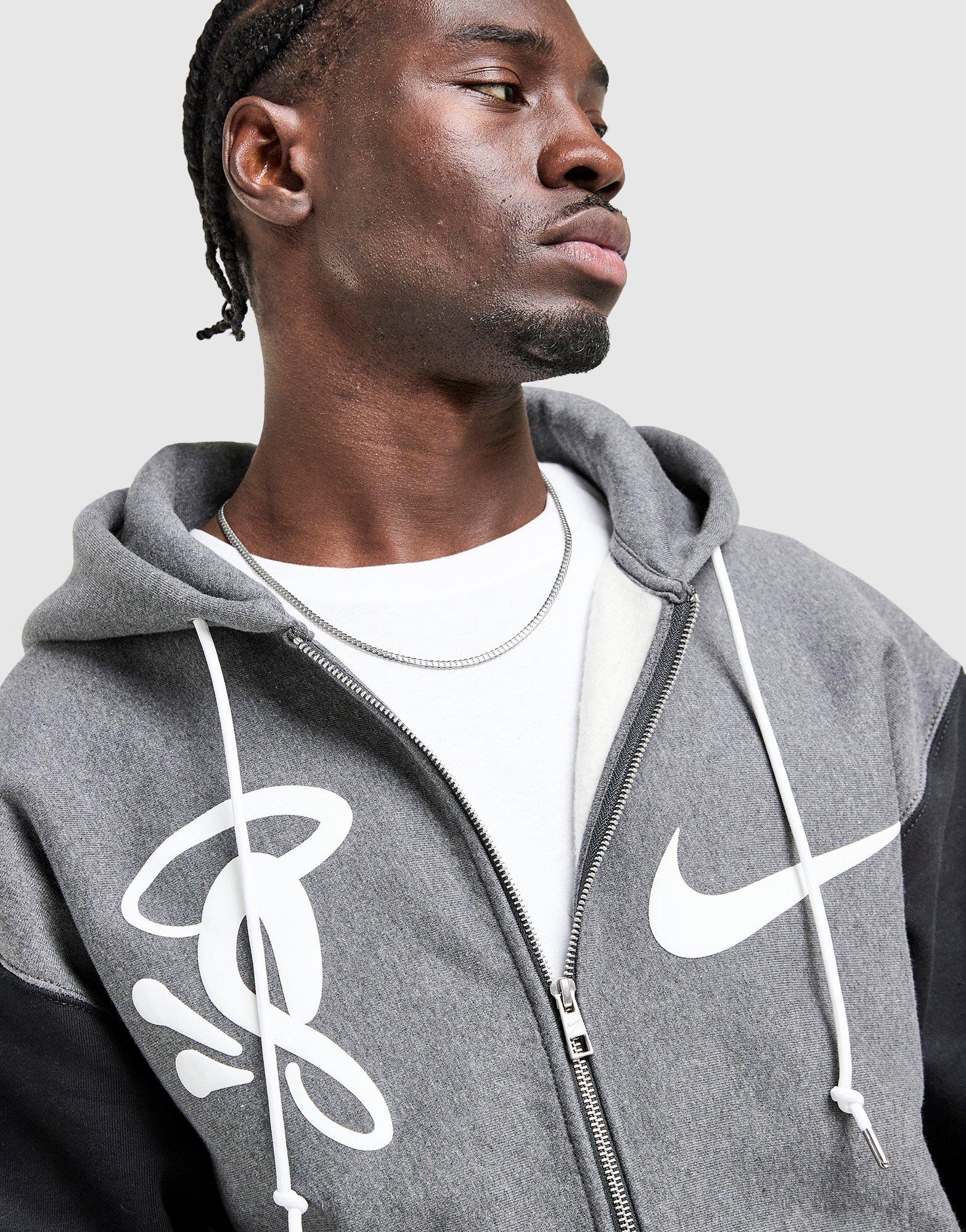Nike x Syna Solo Swoosh Fleece Full Zip Hoodie