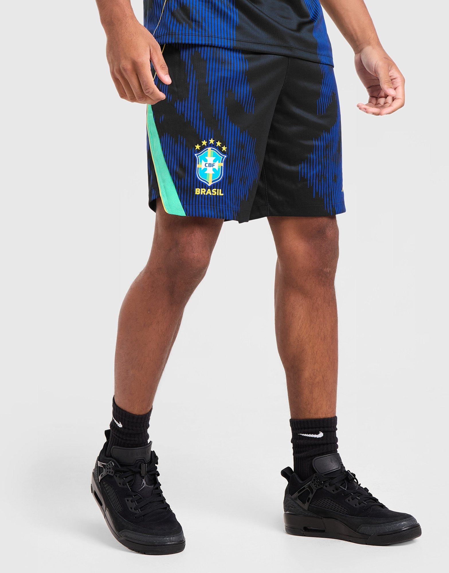 NIKE JORDAN BRASIL ショートパンツ Mサイズ Black Jordan Brazil 2026 Away Shorts - JD Sports Global