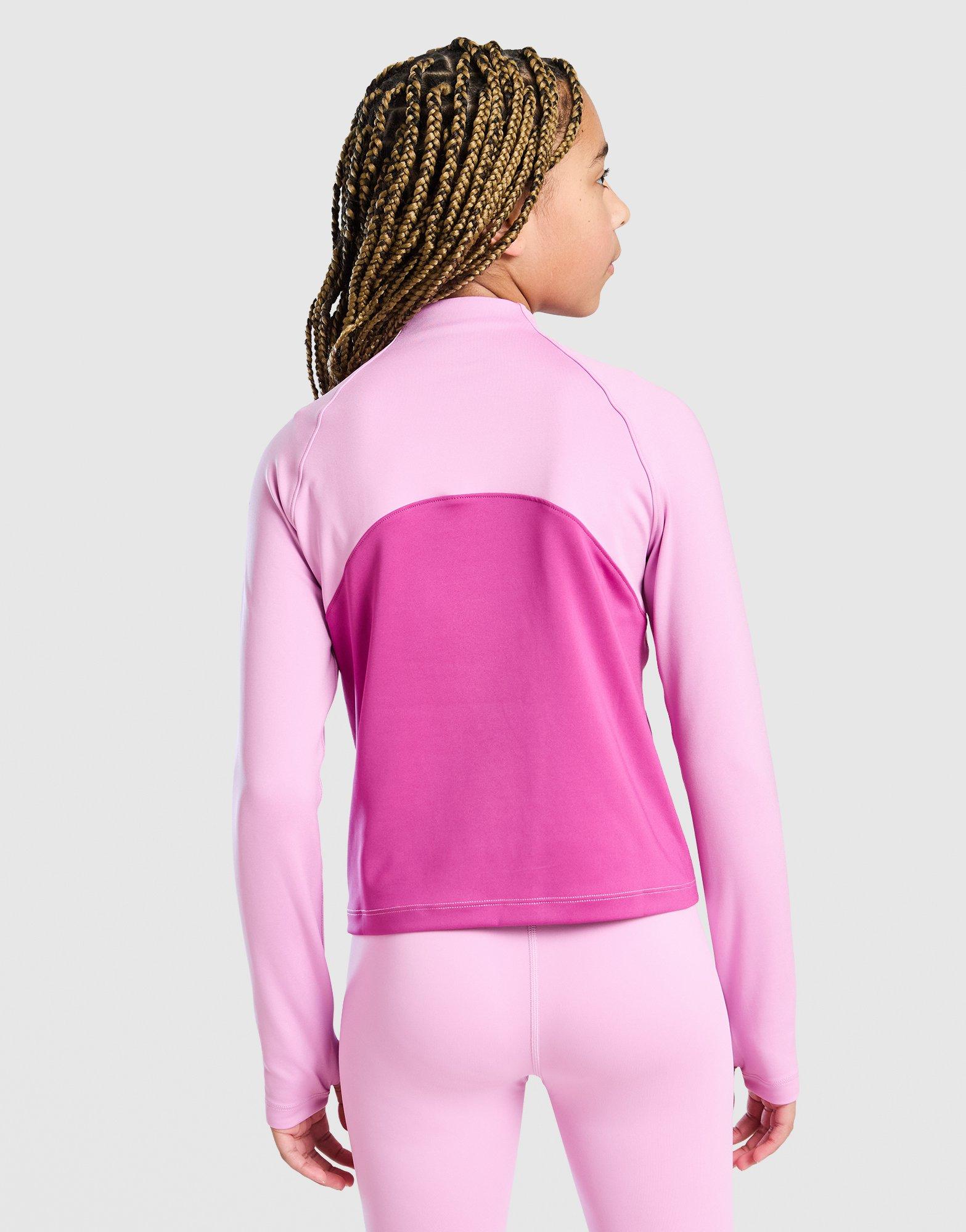 Nike Girls' Pro Dri-FIT 1/2 Zip Top Junior