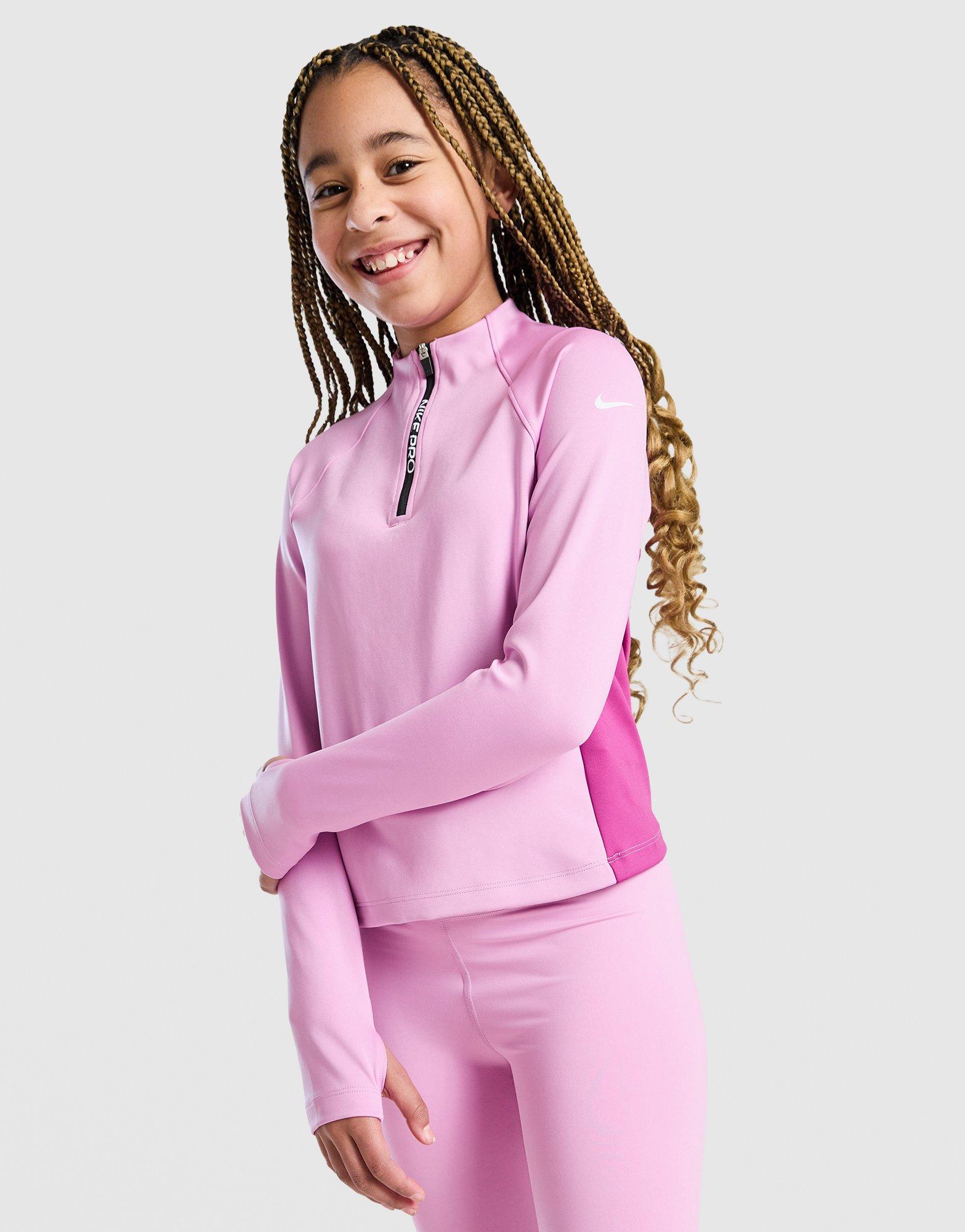 Nike Maglia 1/2 Zip Pro Dri-FIT Bambina
