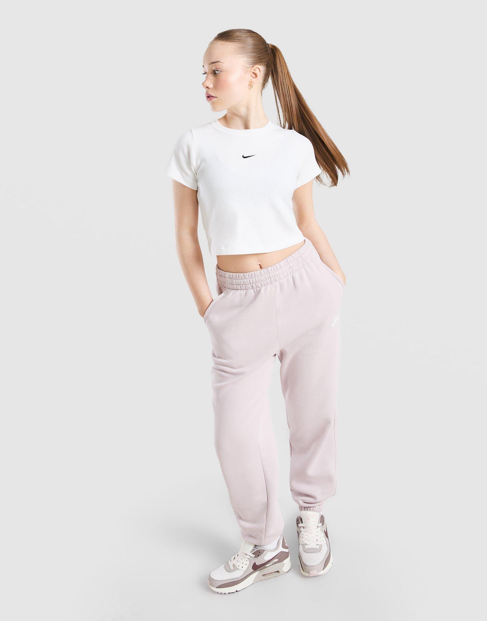 Nike Girls' Ribbed Baby T-Shirt Junior