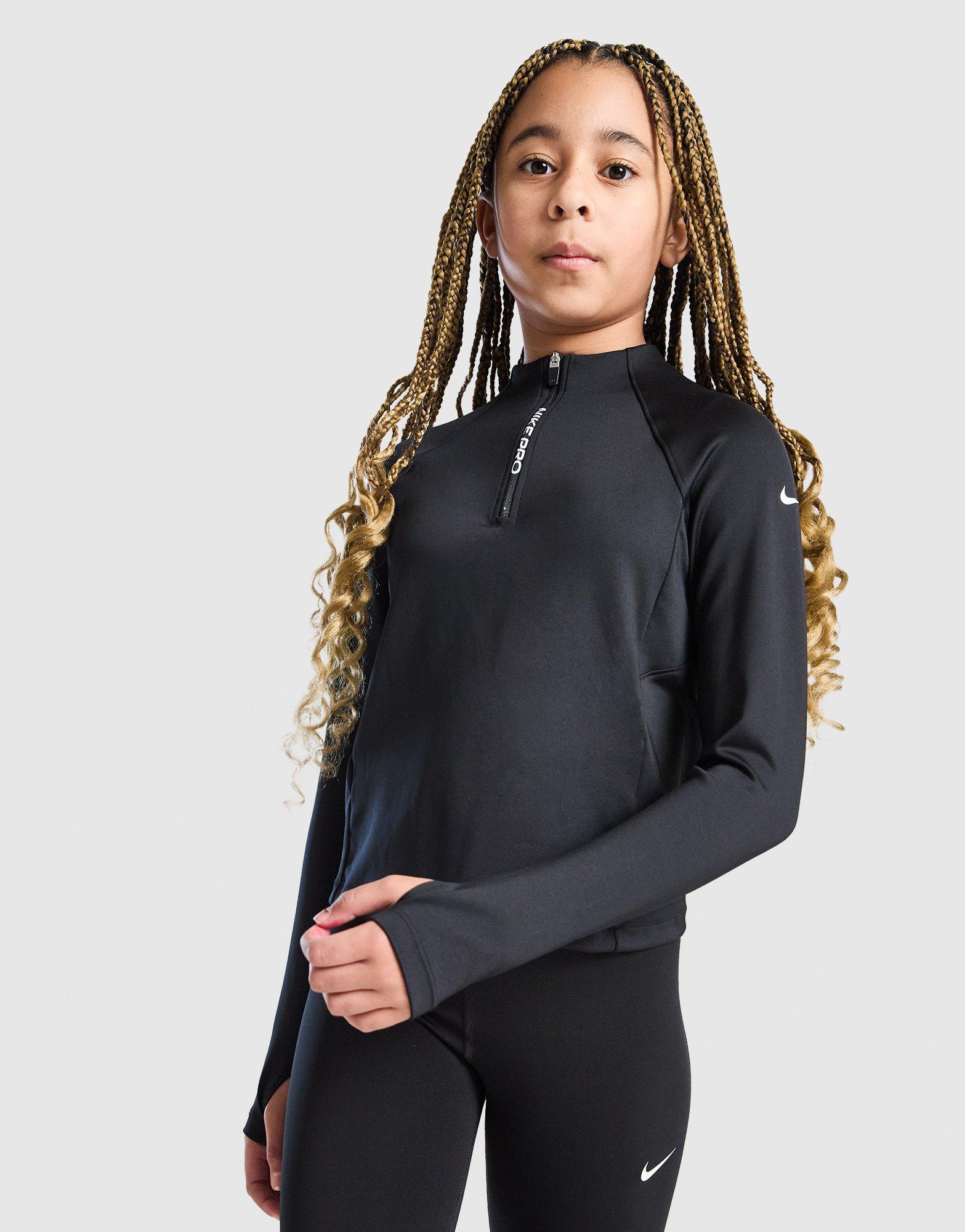 Nike Maglia 1/2 Zip Pro Dri-FIT Bambina