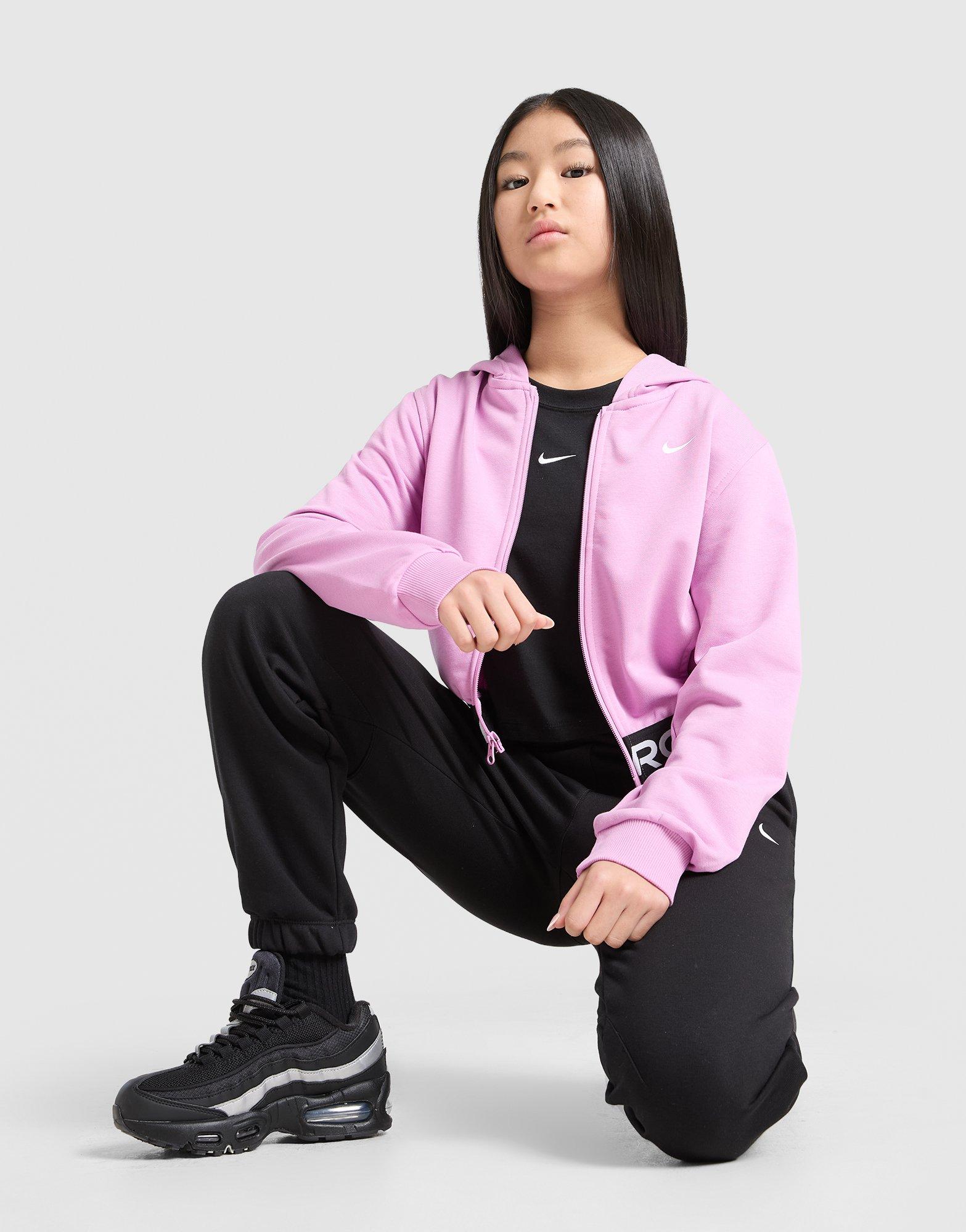 Nike Felpa con Cappuccio Full Zip Pro Bambina Junior