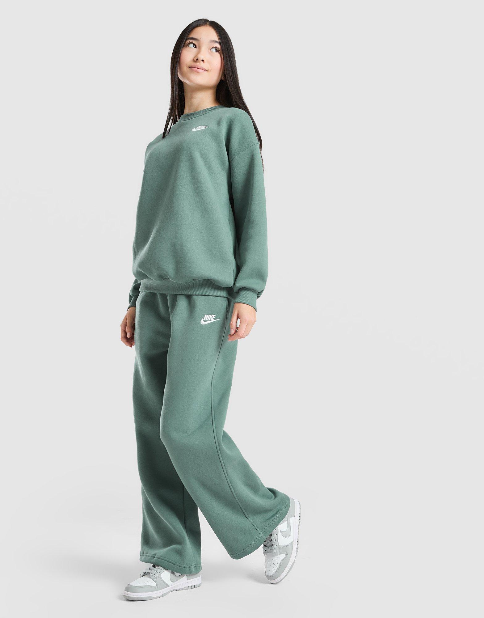 Nike Pantaloni della tuta Wide Leg Club Bambina Junior