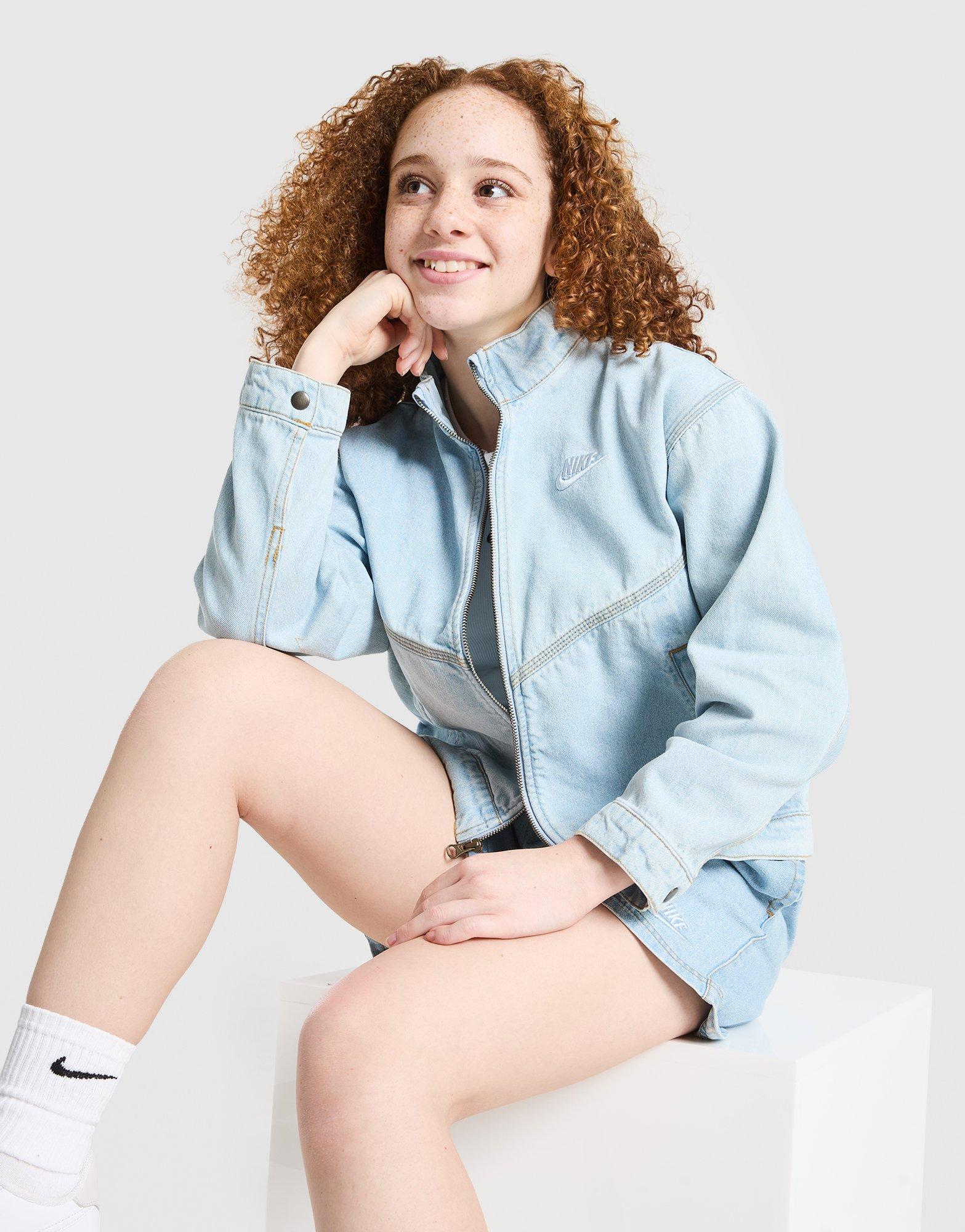 Nike Giacca in Denim Bambina Junior
