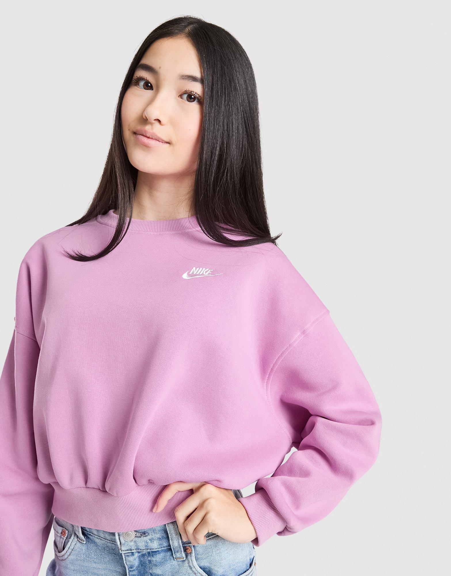 Nike Felpa Club Crop Crew Junior