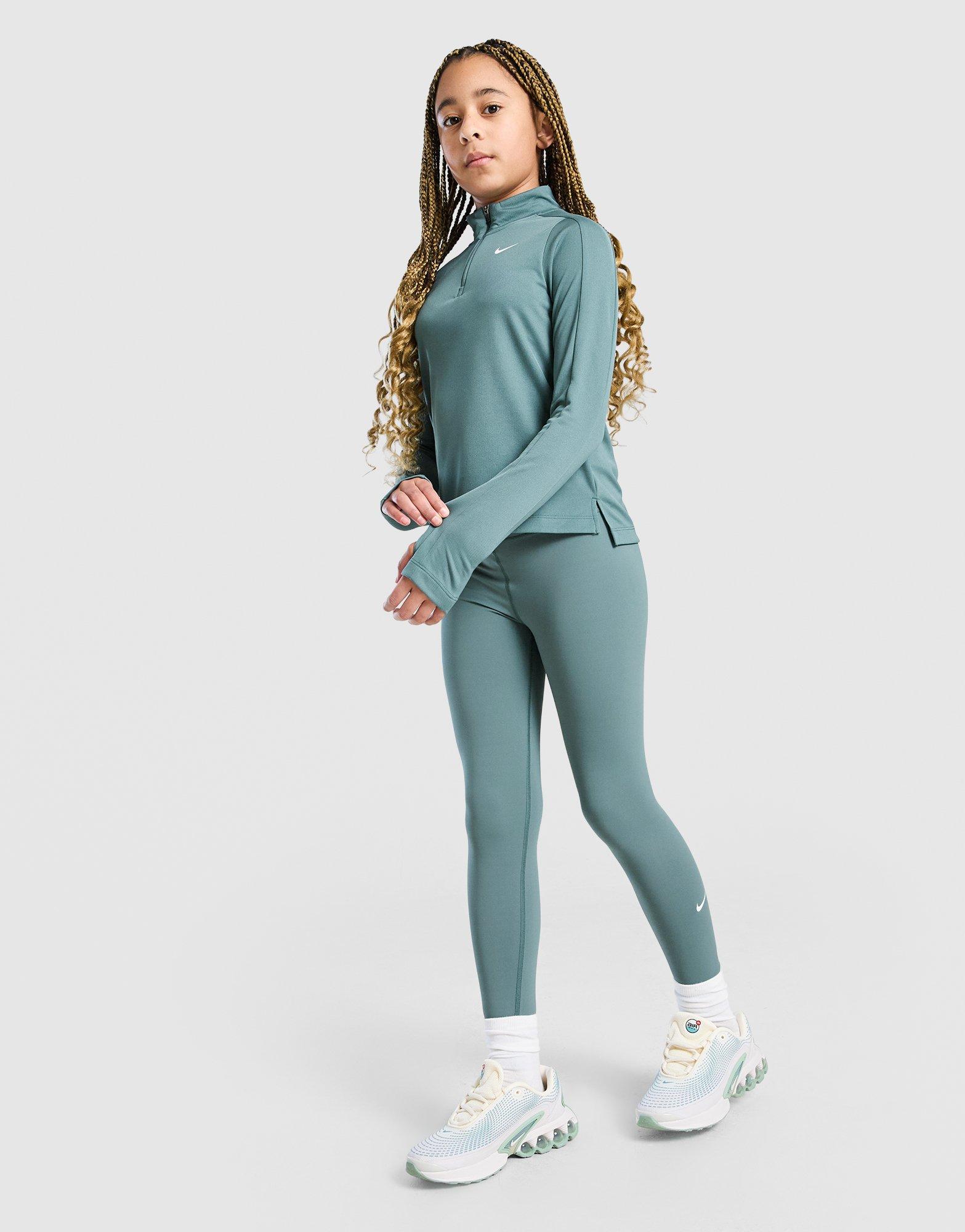 Nike Girls' Dri-FIT Long Sleeve 1/2 Zip Top Junior