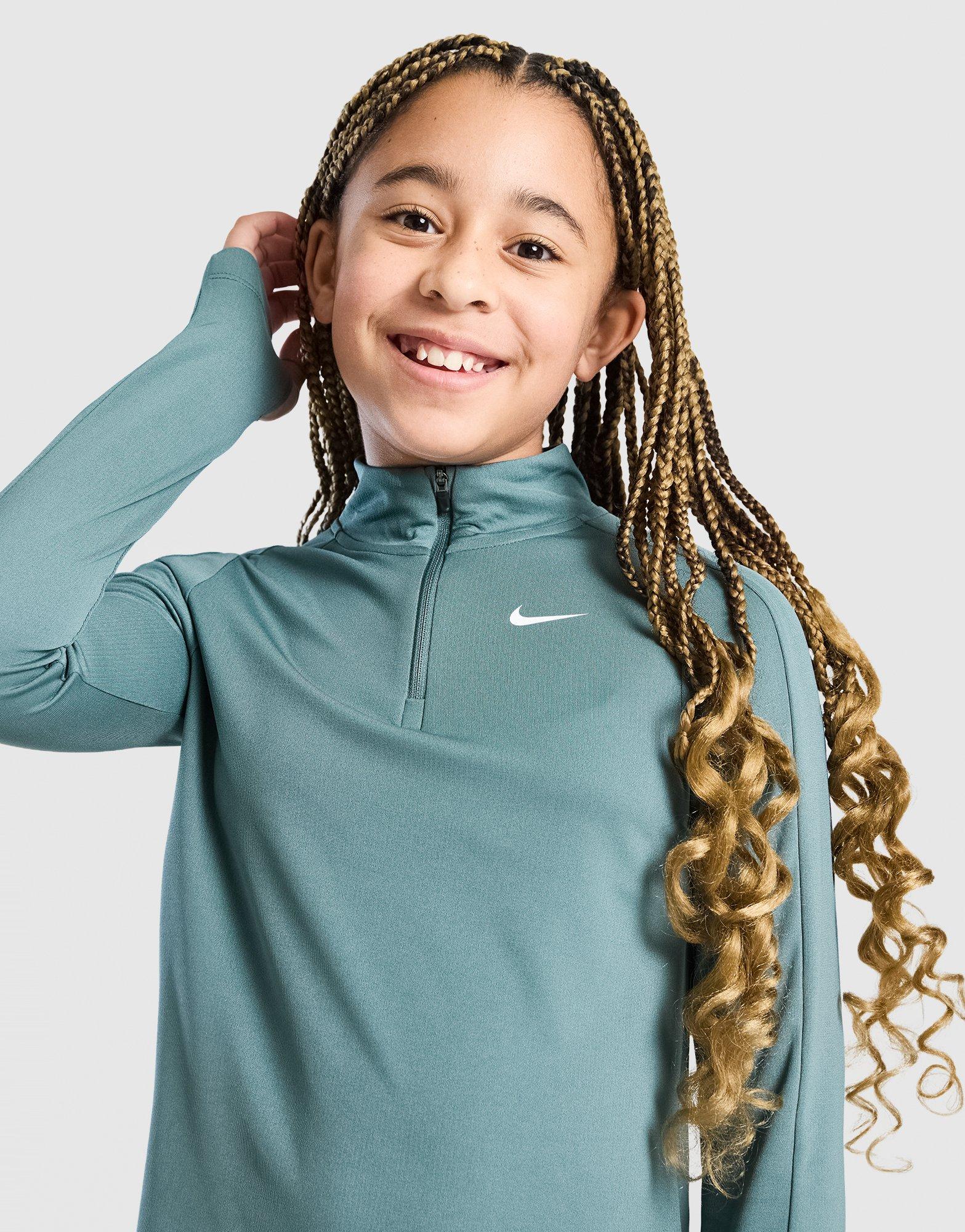 Nike Maglia Maniche Lunghe 1/2 Zip Dri-FIT Bambina Junior