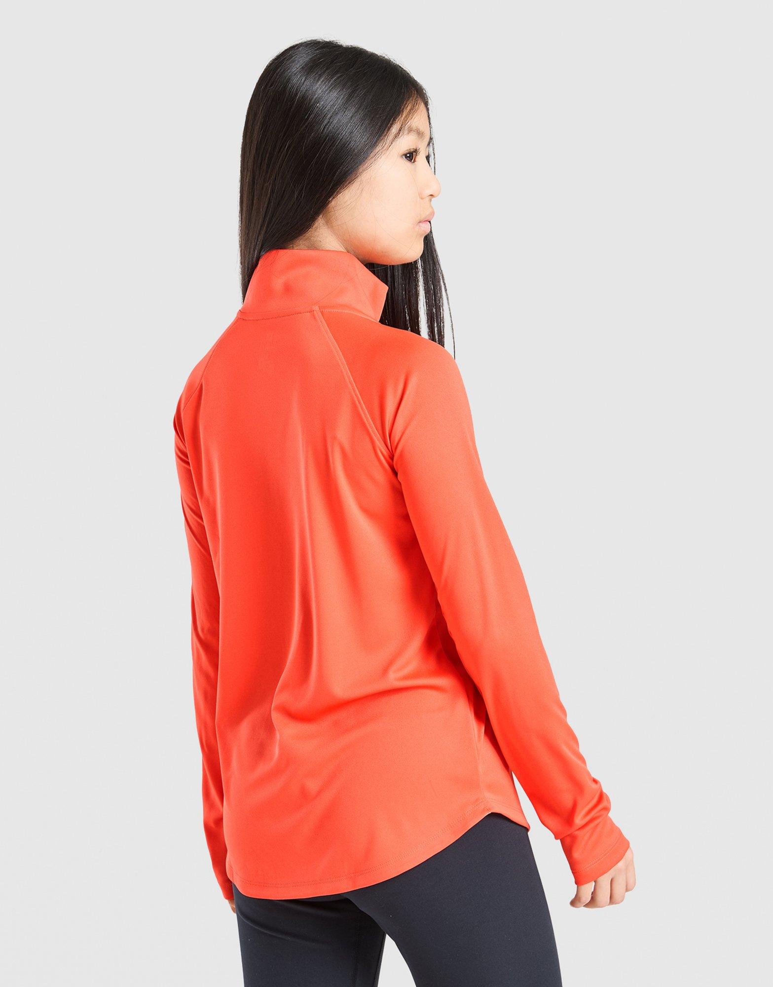 Under Armour Girls' Tech Wordmark 1/2 Zip Top Junior