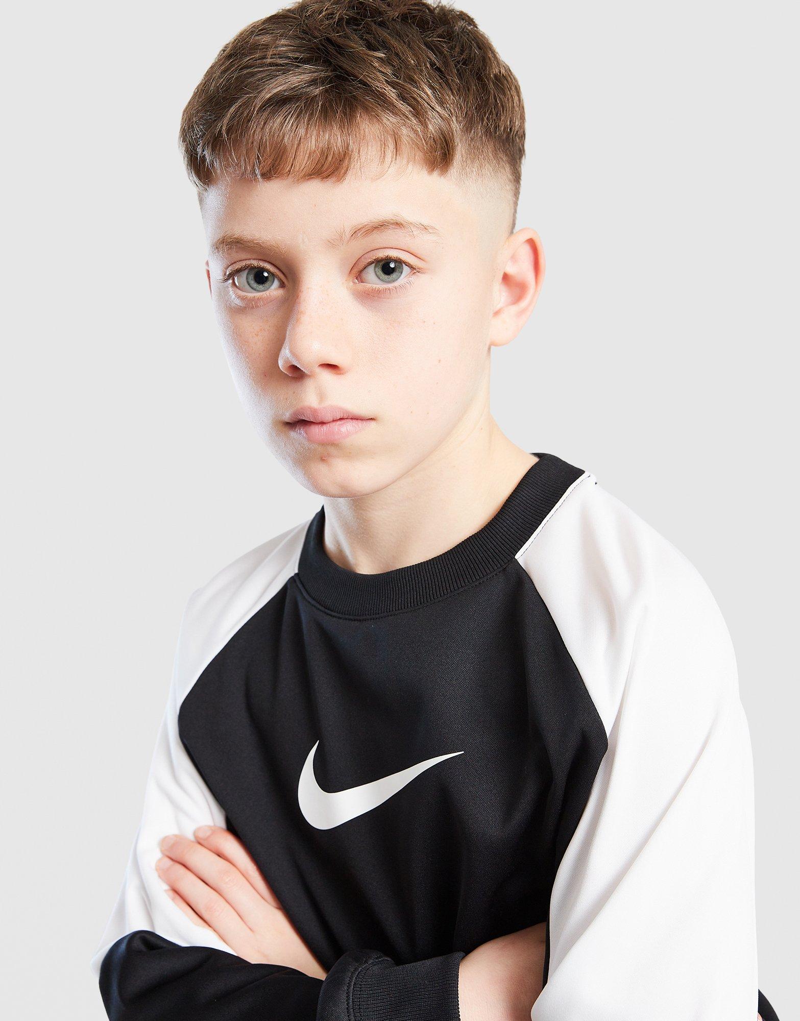 Nike Poly Crew Sweatshirt/Shorts Set Junior