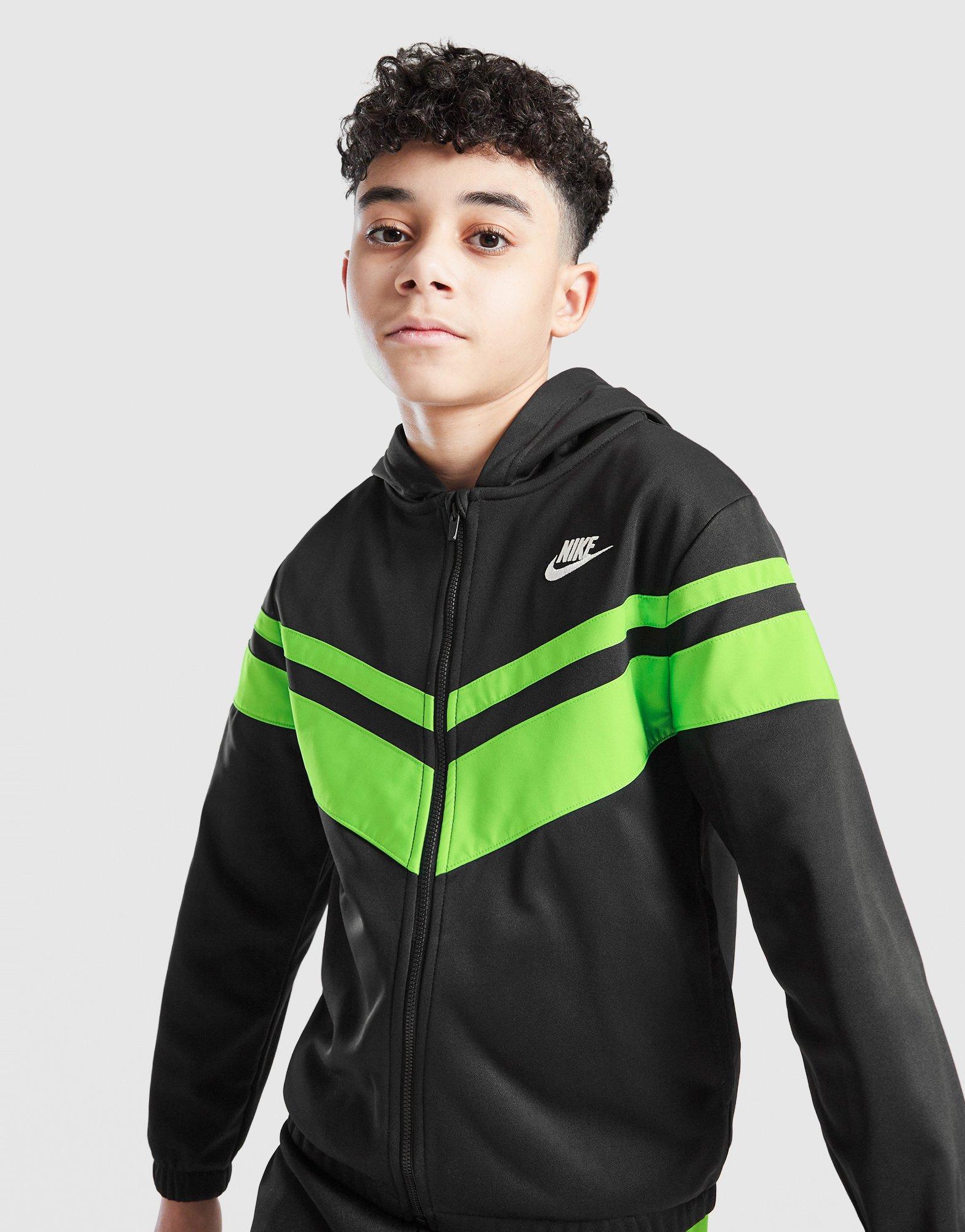 Nike Mixed Full Zip Tracksuit Junior