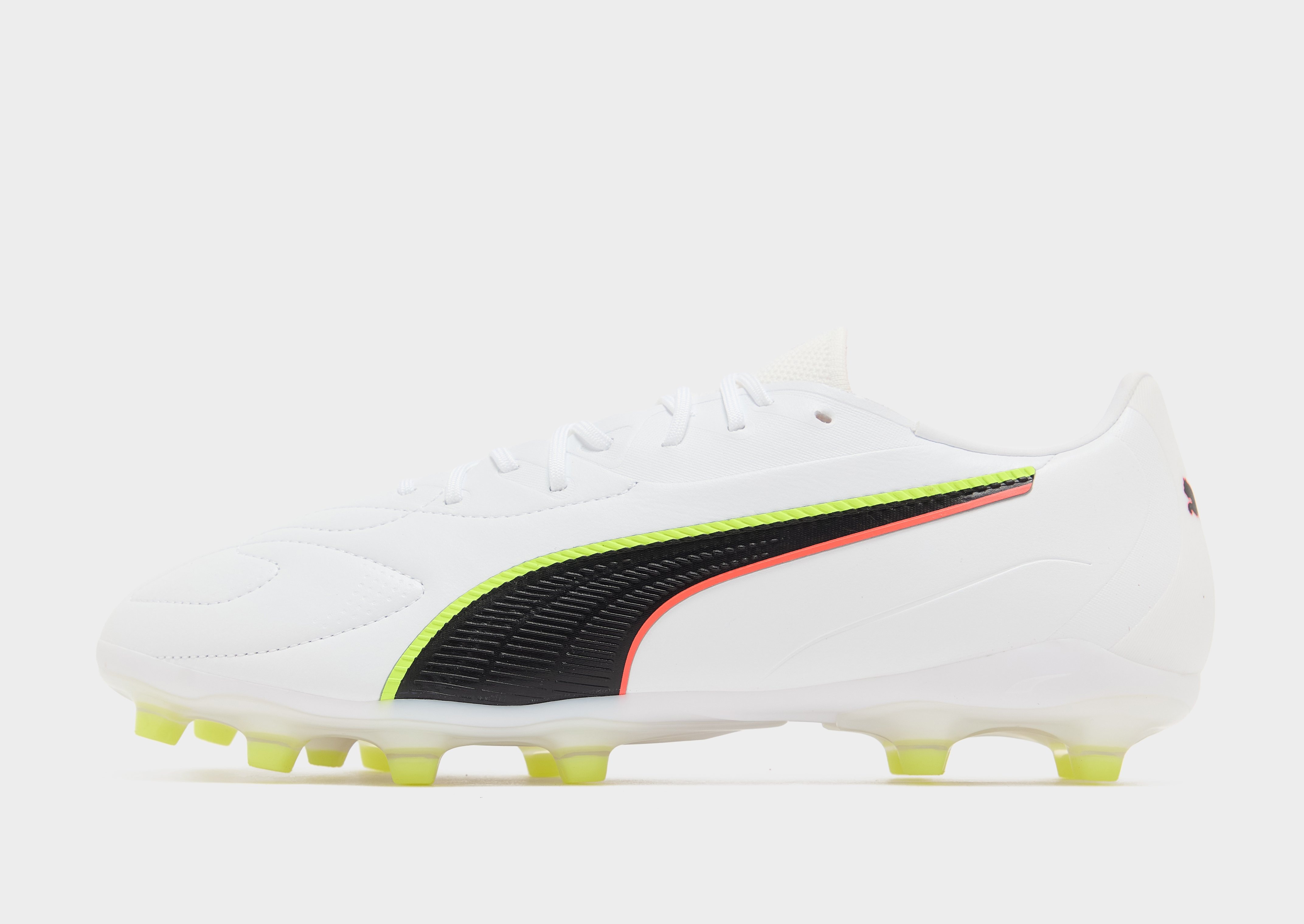 PUMA サッカーシューズ ホワイト/ブラック PARA MEXICO Black PUMA KING 20 Match FG - JD Sports Global