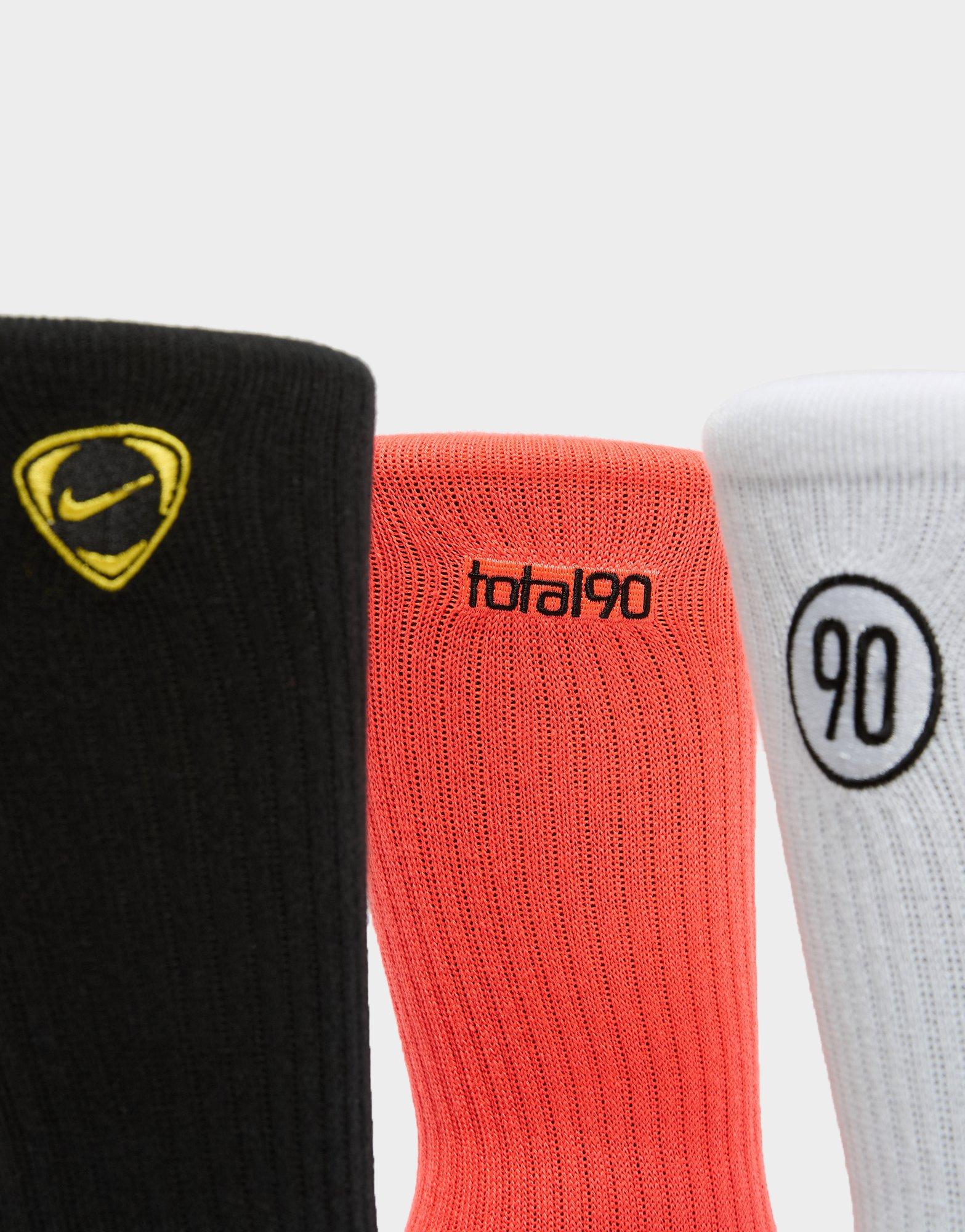 Nike 3-Pack Total 90 Everyday Crew Socks