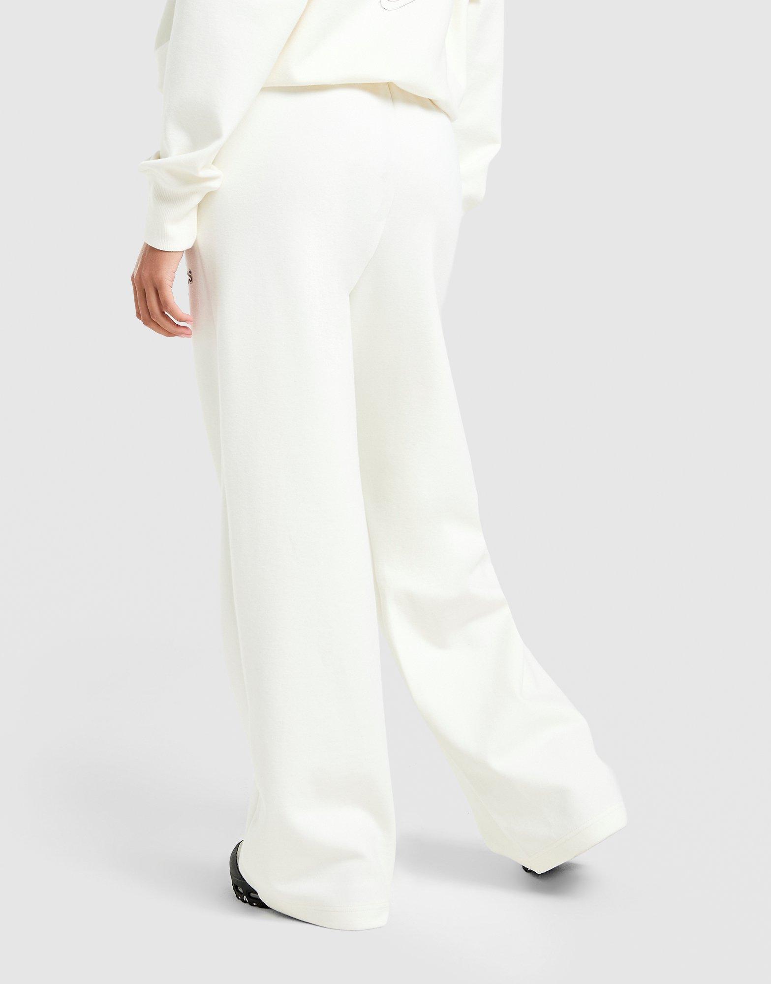 Nike Phoenix Fleece Graphic Swoosh Wide Leg Joggers