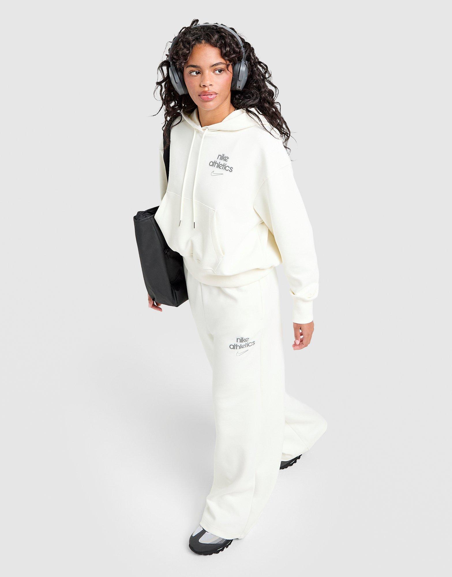 Nike Pantaloni della tuta Wide Leg Phoenix Fleece Graphic Swoosh