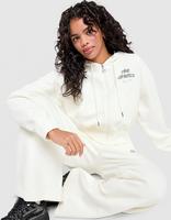Nike Felpa con Cappuccio Crop Full Zip Graphic Swoosh