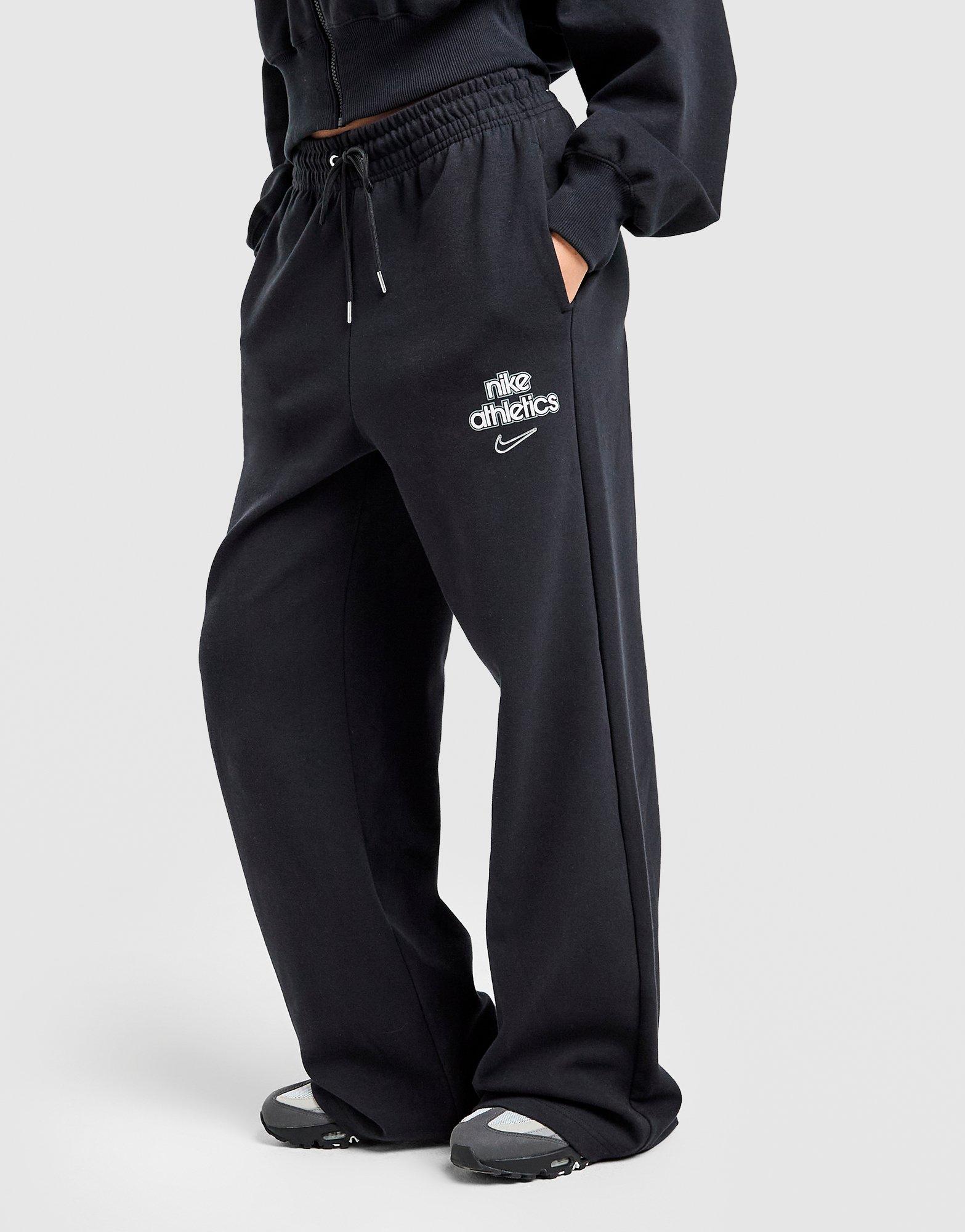 Nike Graphic Swoosh Wide Leg Joggers