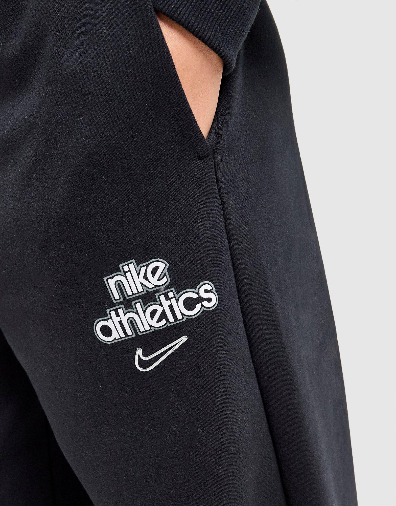 Nike Graphic Swoosh Wide Leg Joggers