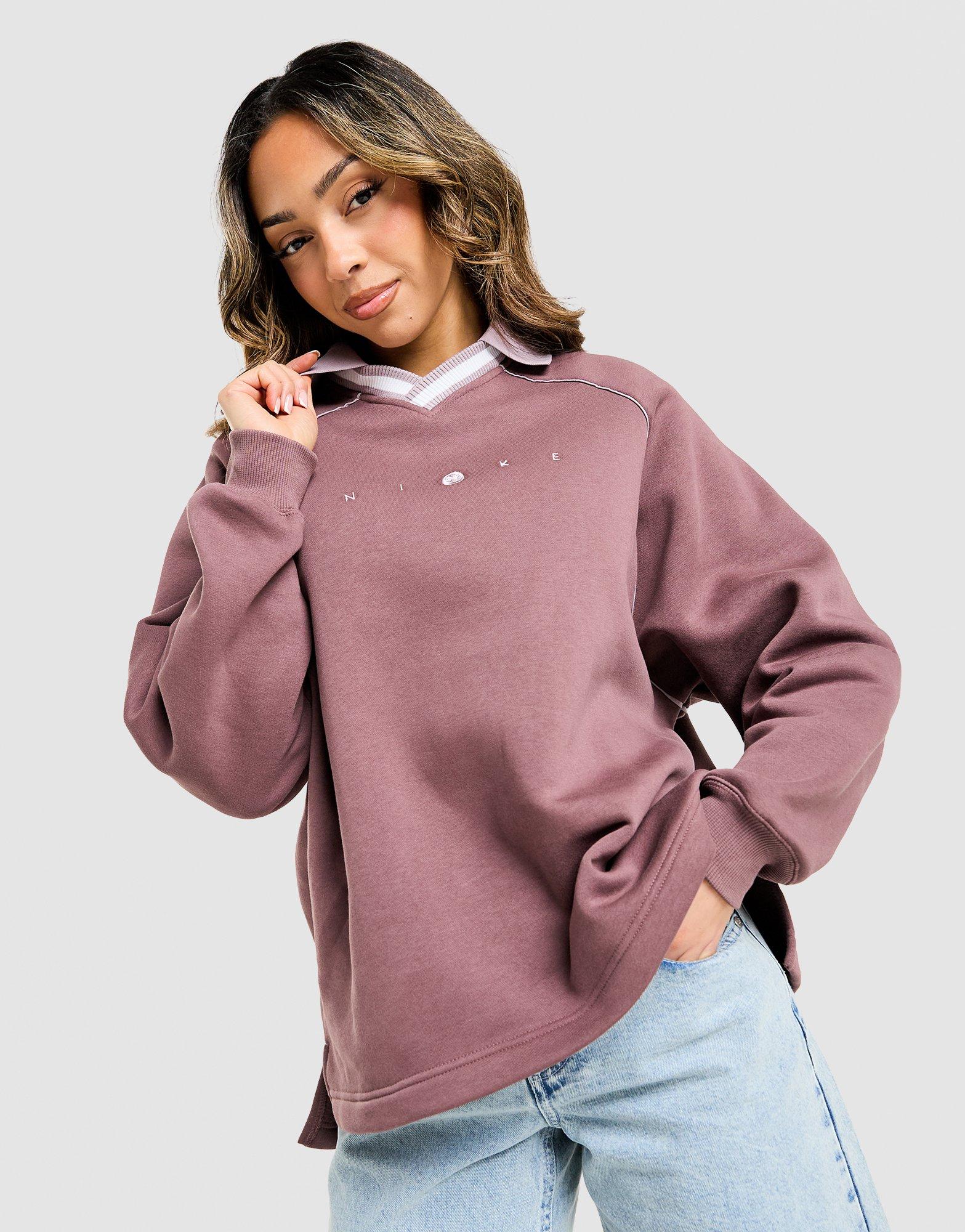 Nike Phoenix Fleece Oversized Polo Shirt