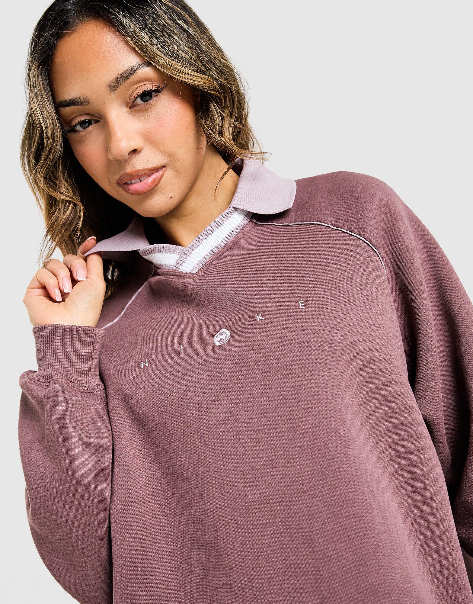 Nike Phoenix Fleece Oversized Polo Shirt