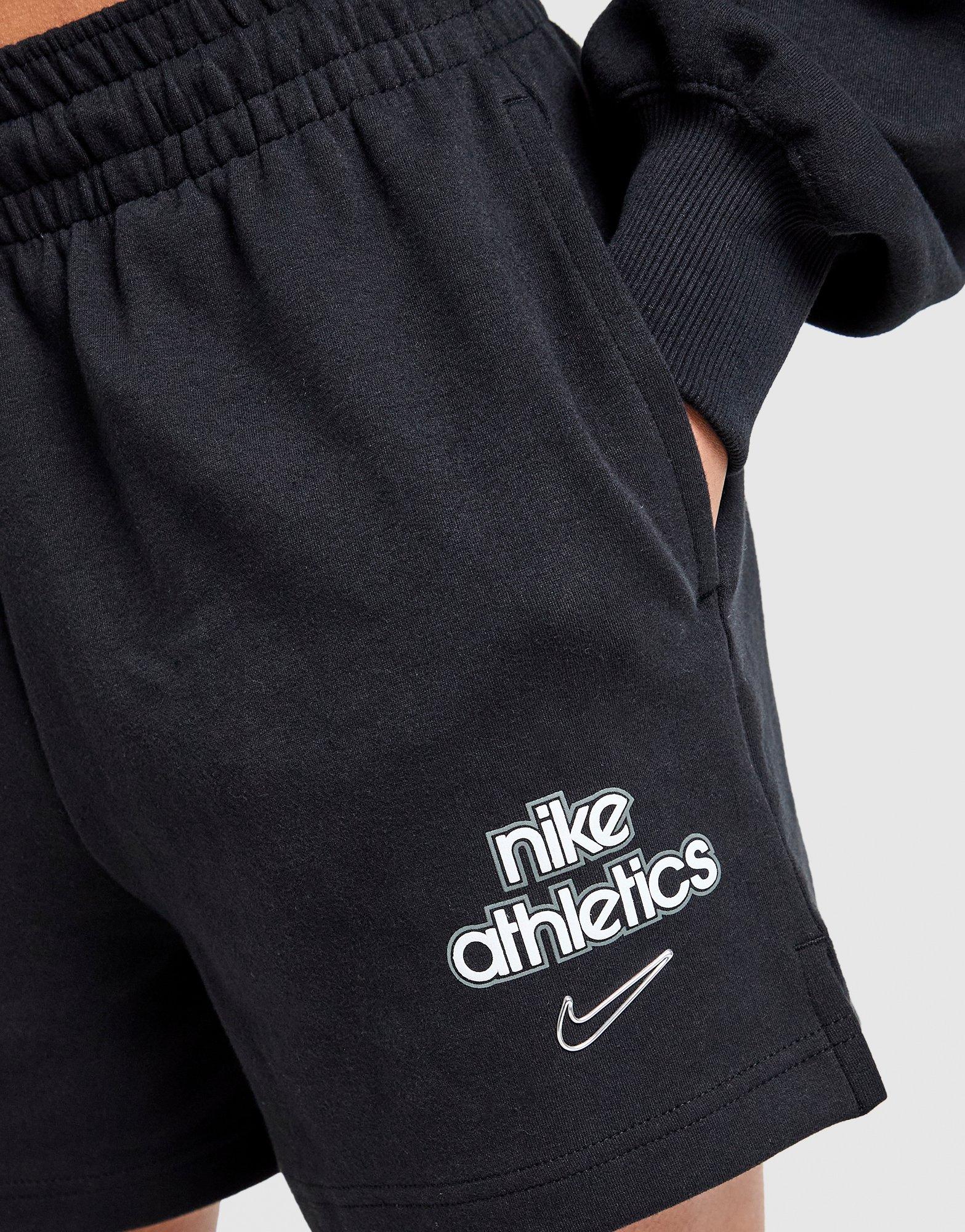 Nike Graphic Swoosh Boyfriend Shorts