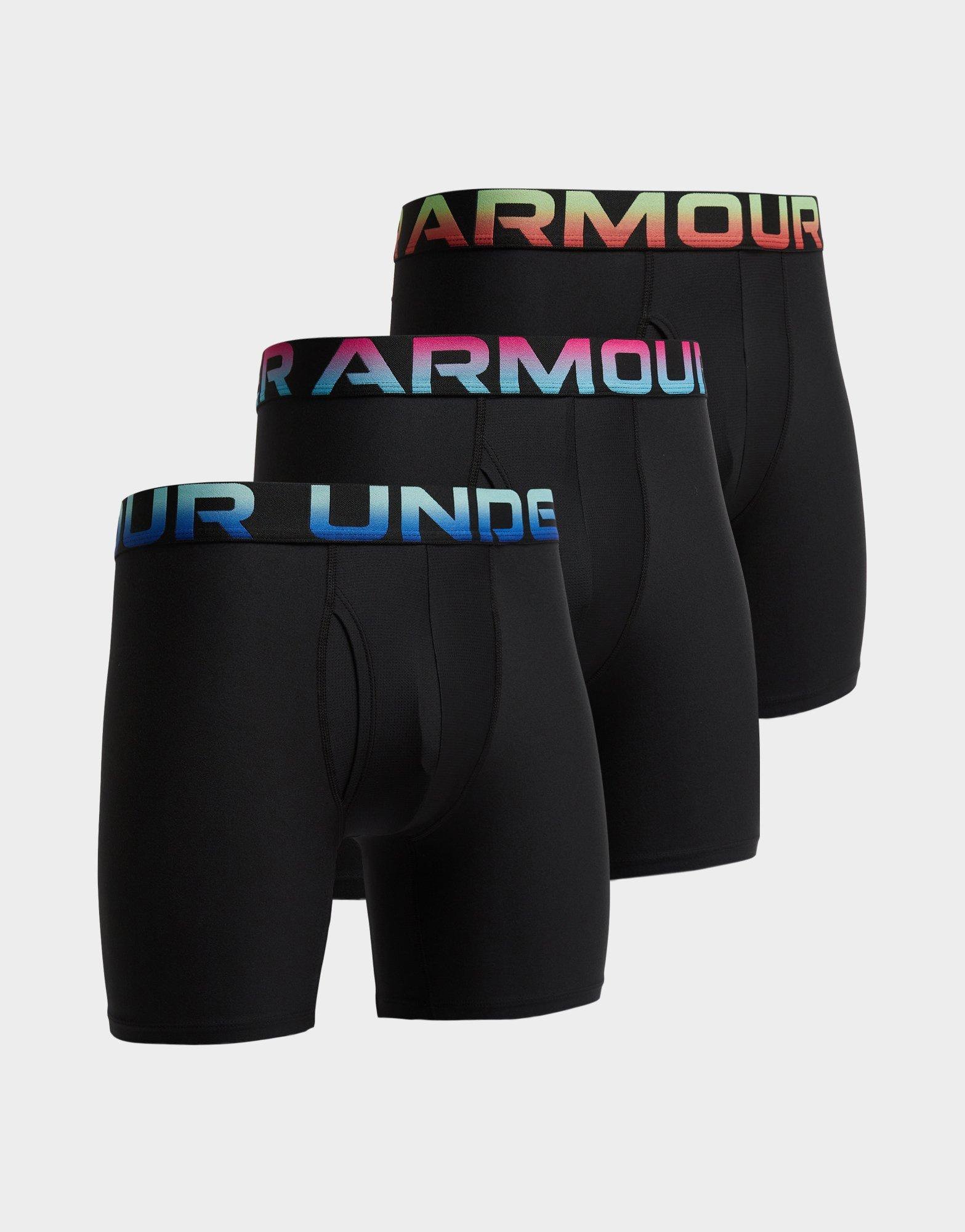 Black Under Armour 3-Pack Boxers | JD Sports UK